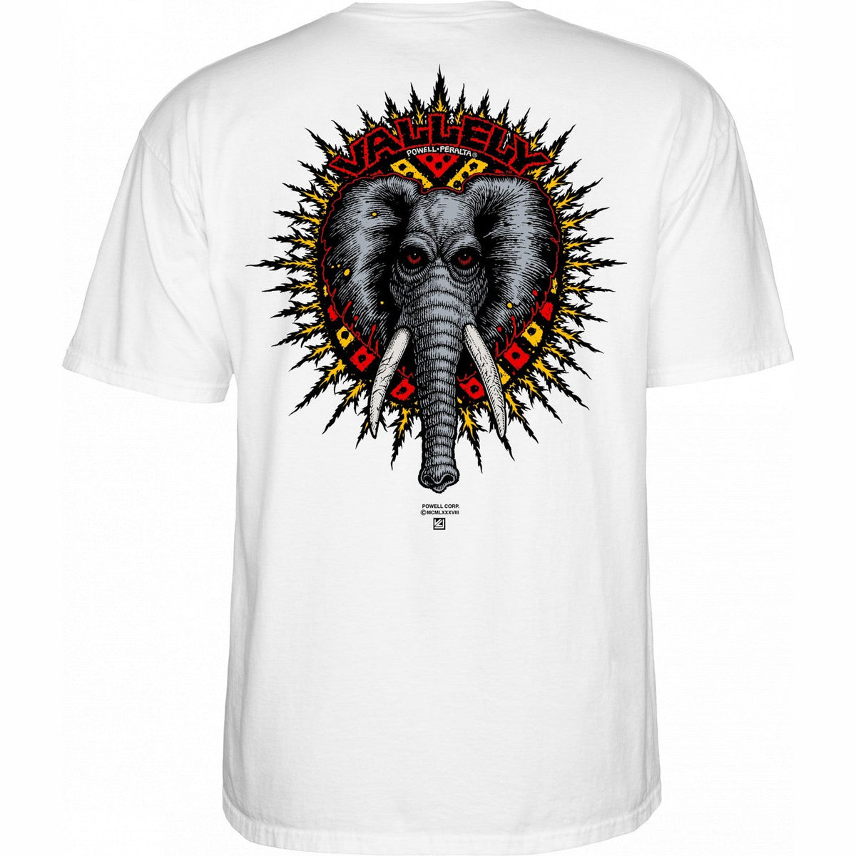 Powell Peralta Mike Vallely Elephant T-Shirt - Bow Shock Marketplace