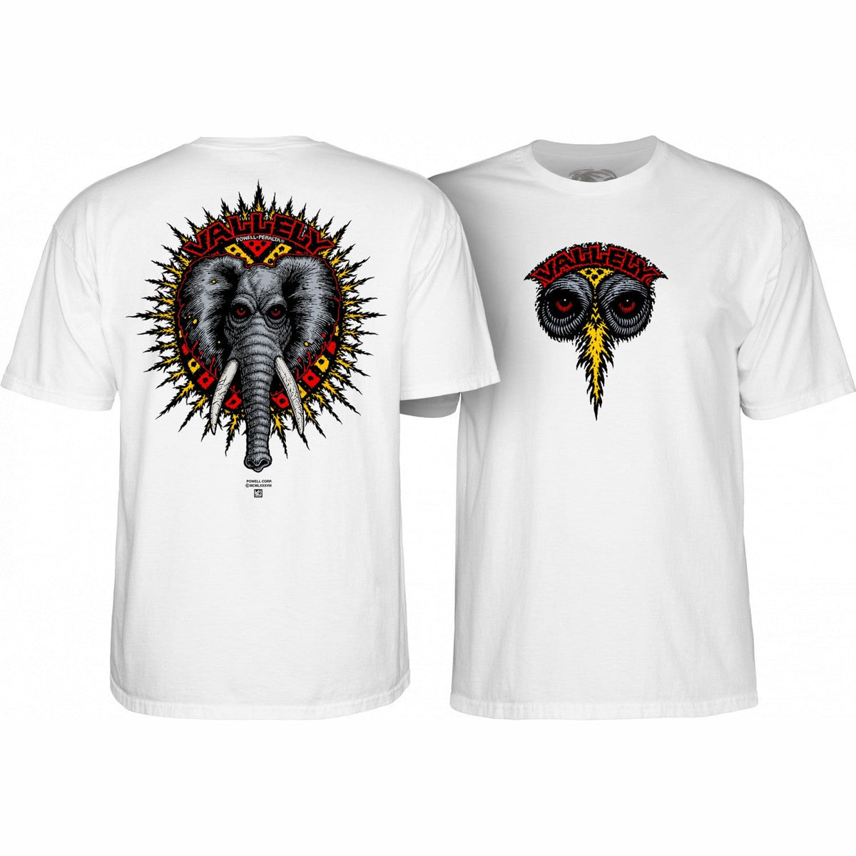 Powell Peralta Mike Vallely Elephant T-Shirt - Bow Shock Marketplace