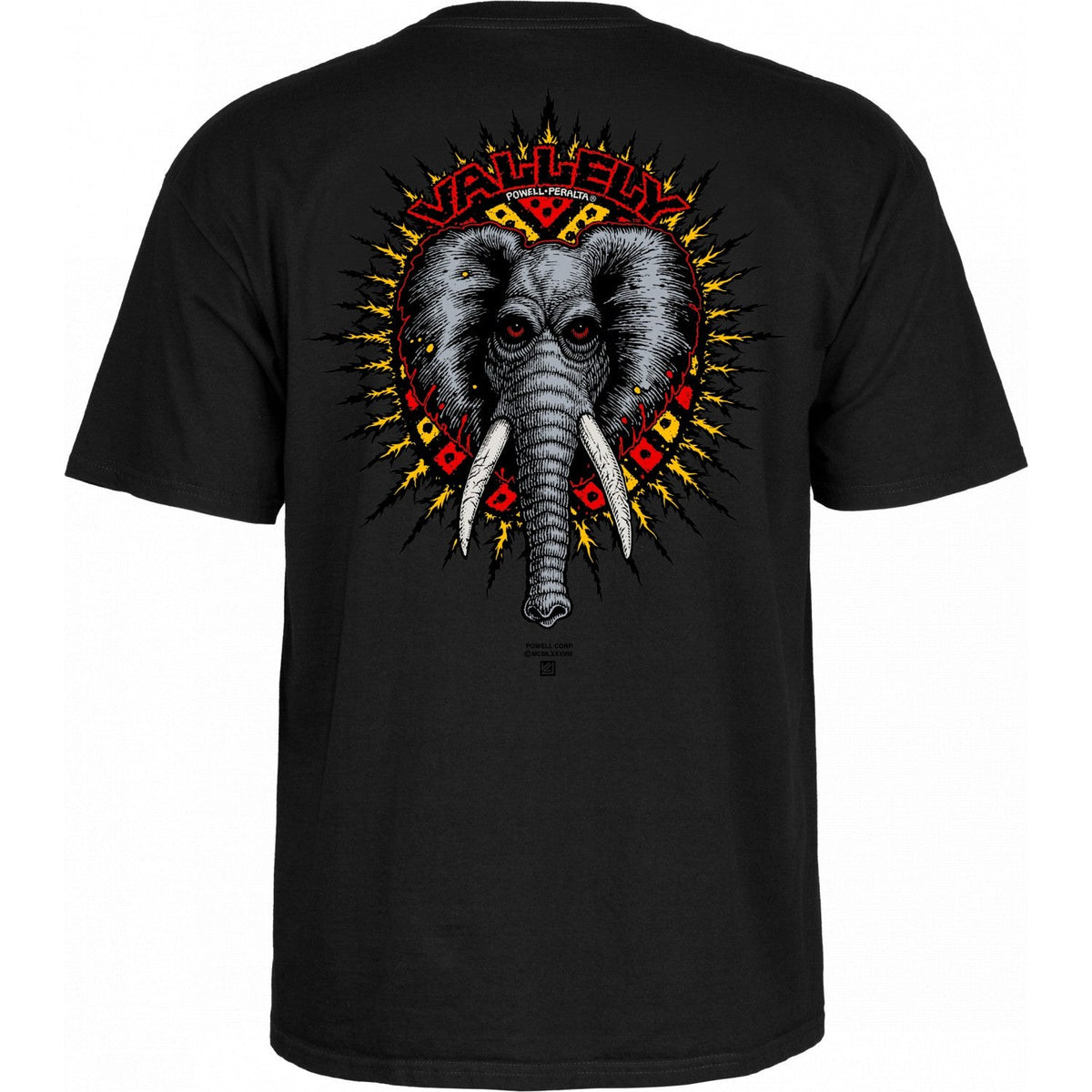 Powell Peralta Mike Vallely Elephant T-Shirt - Bow Shock Marketplace