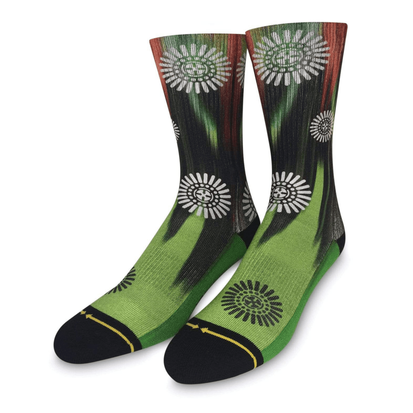 Scott Greathouse Spray Paint Crew Socks