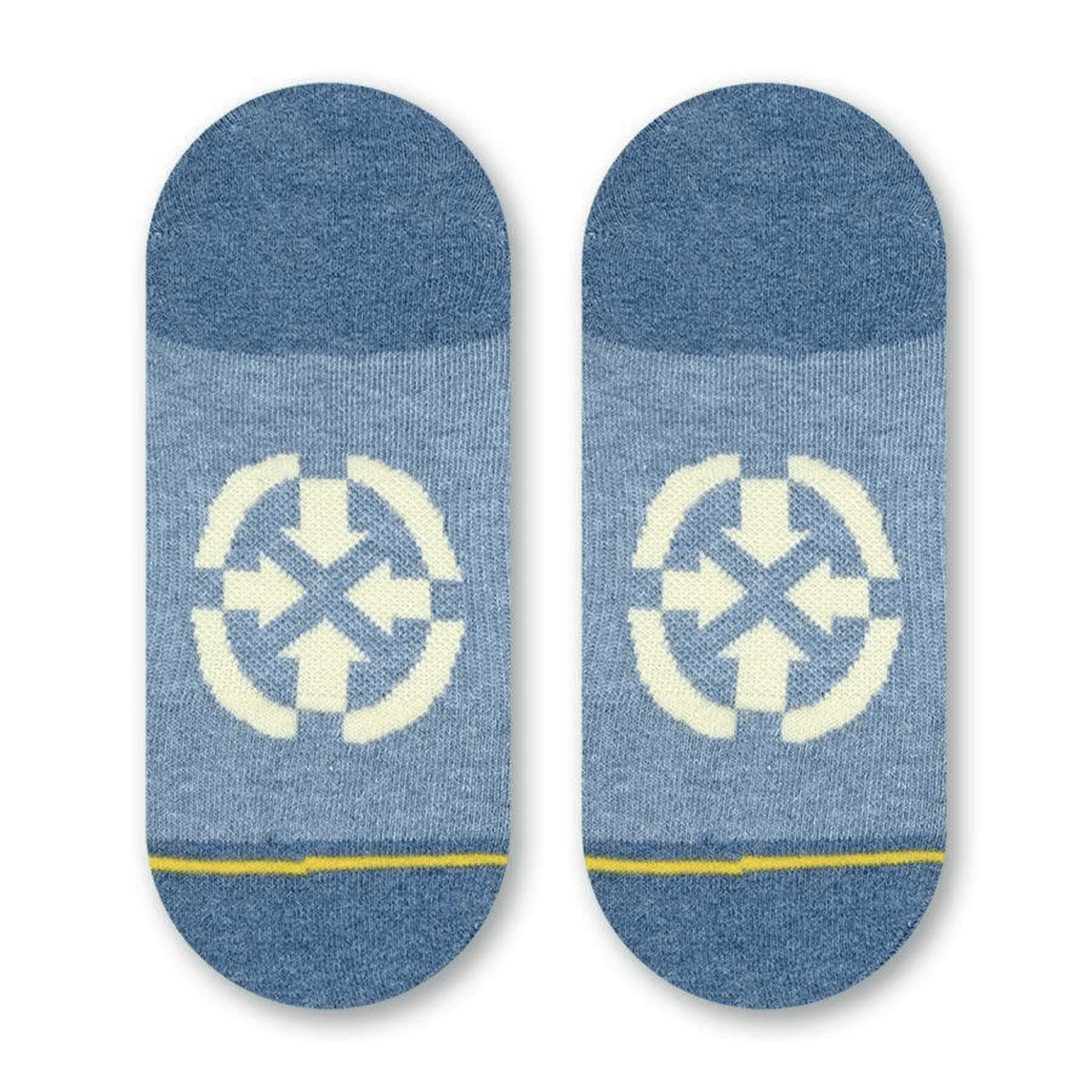Midnight Orchid Plant-Based Dye No Show Socks