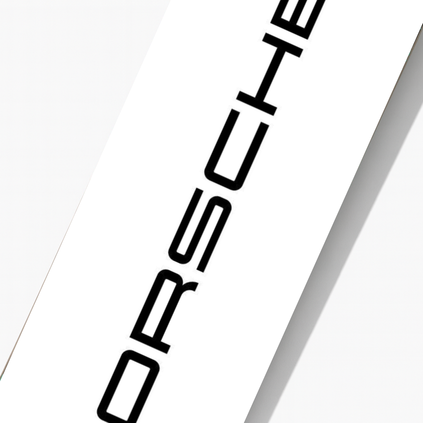 Porsche Typography