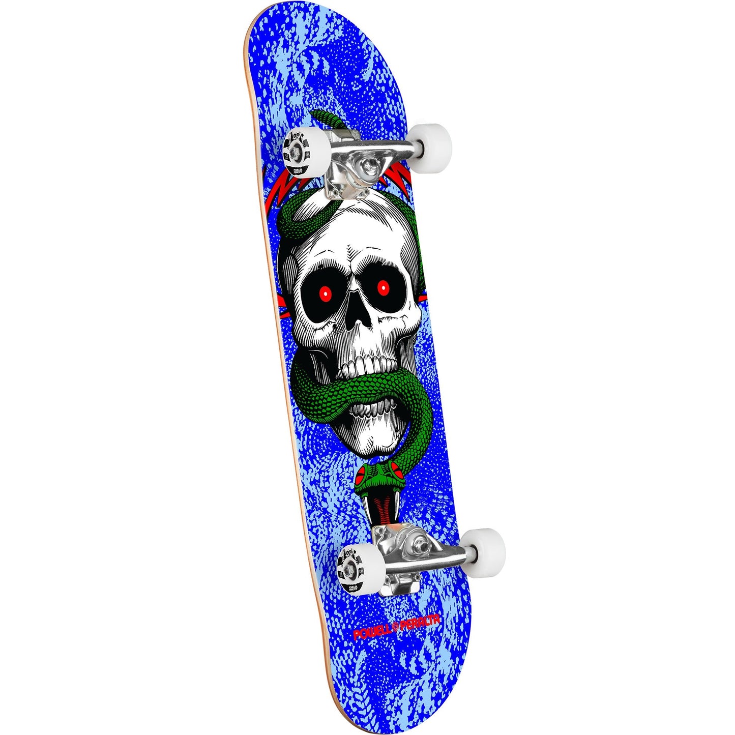 Powell Peralta Skull & Snake Birch Skateboard Complete - 8.25″ Blue - Bow Shock Marketplace