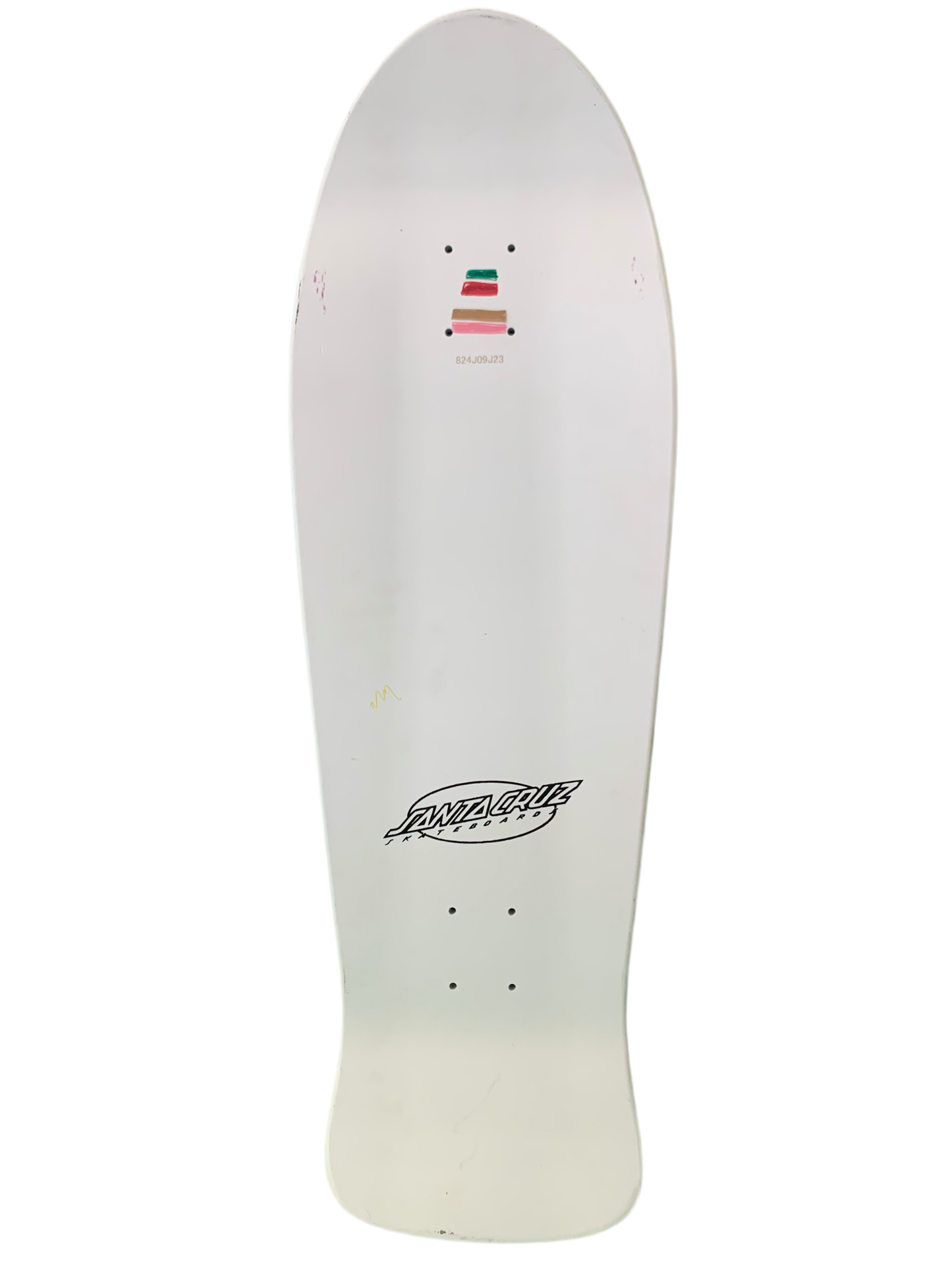 Santa Cruz My Colorway Slasher Used Classic Skateboard Deck