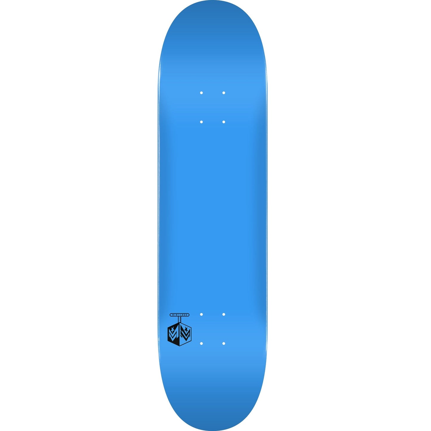 Mini Logo Detonator 15 Skateboard Deck 242 - 8.0″ Royal - Bow Shock Marketplace