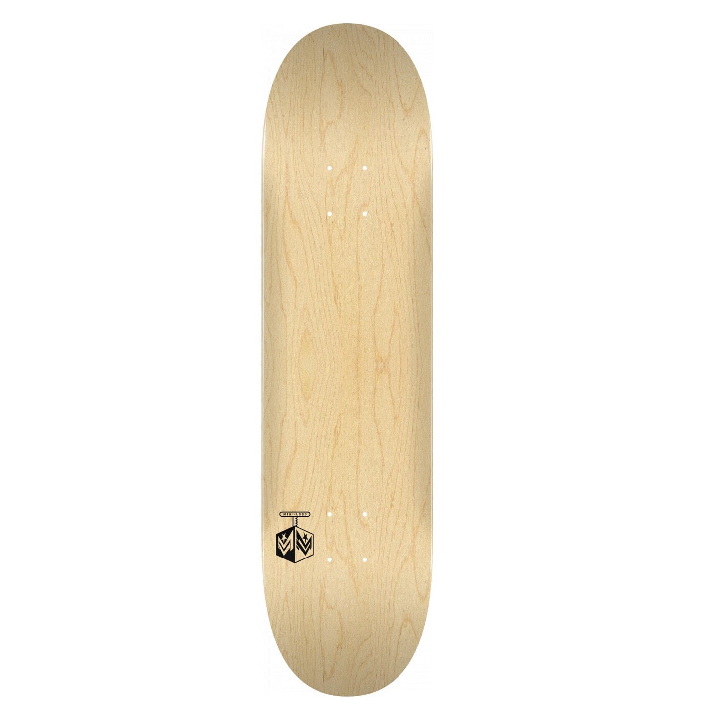 Mini Logo Detonator 15 Skateboard Deck 291 - 7.75" Natural - Bow Shock Marketplace