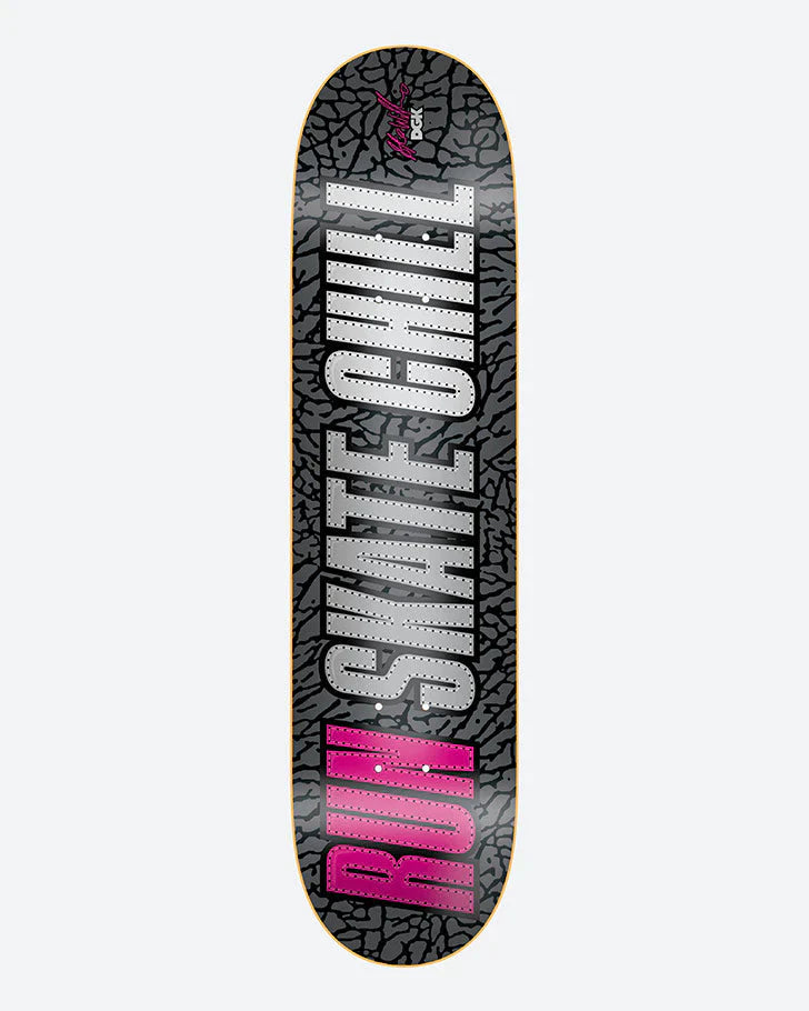 DGK Stevie Williams Run. Skate. Chill. 8.38" Skateboard Deck