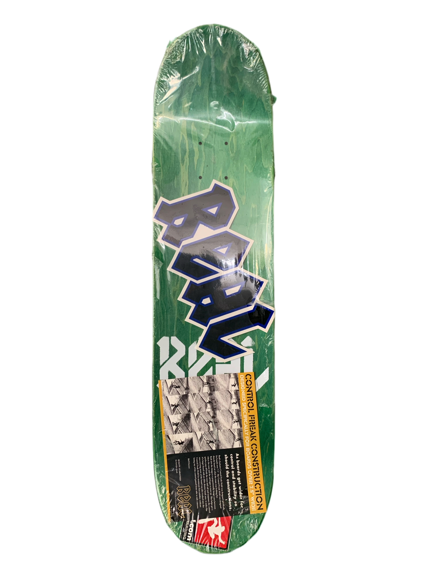Real Skateboards Keith Hufnagel Dangerous Materials 06 7.75" Classic Skateboard Deck