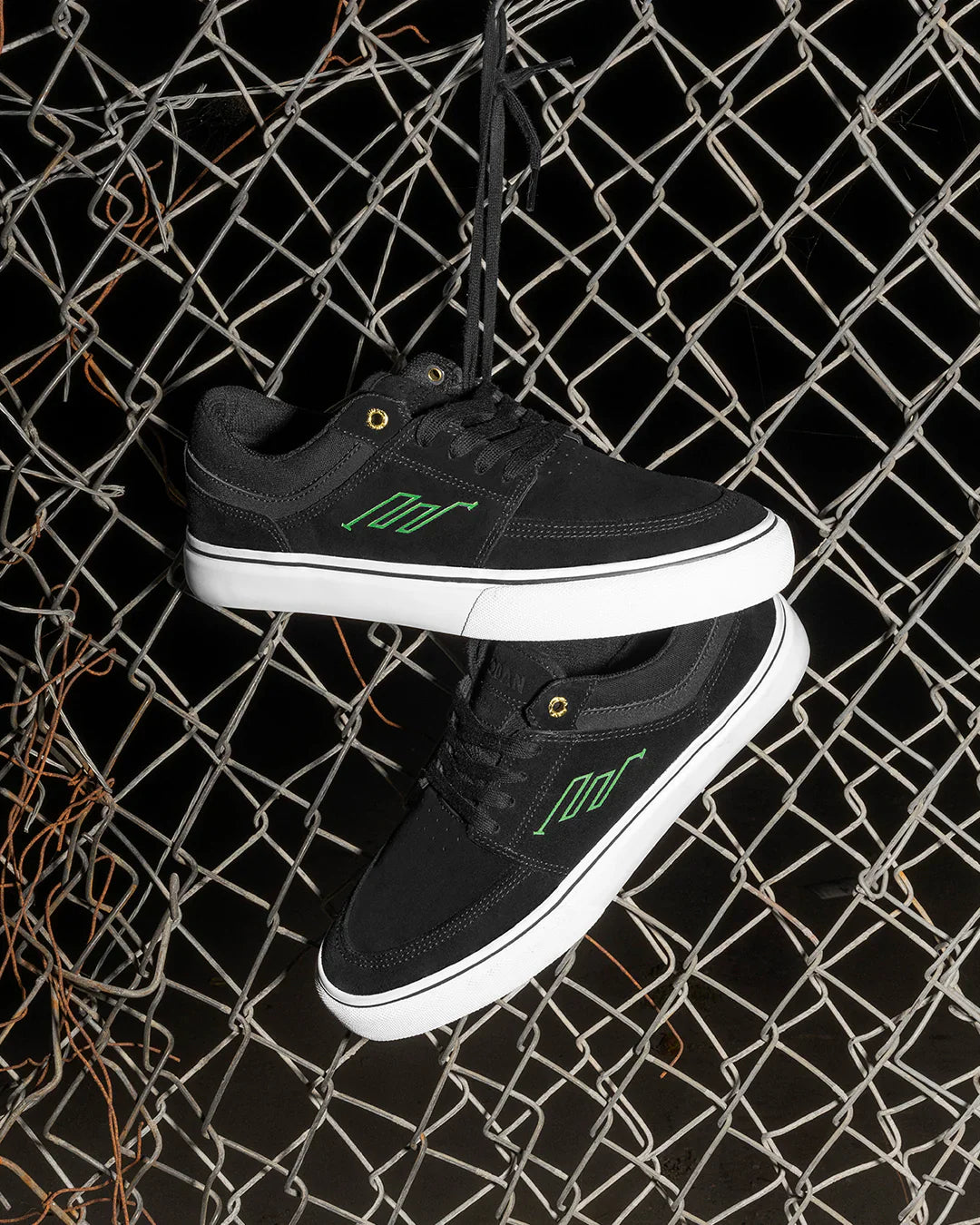 Emerica Hoban Black/White/Gold Shoes