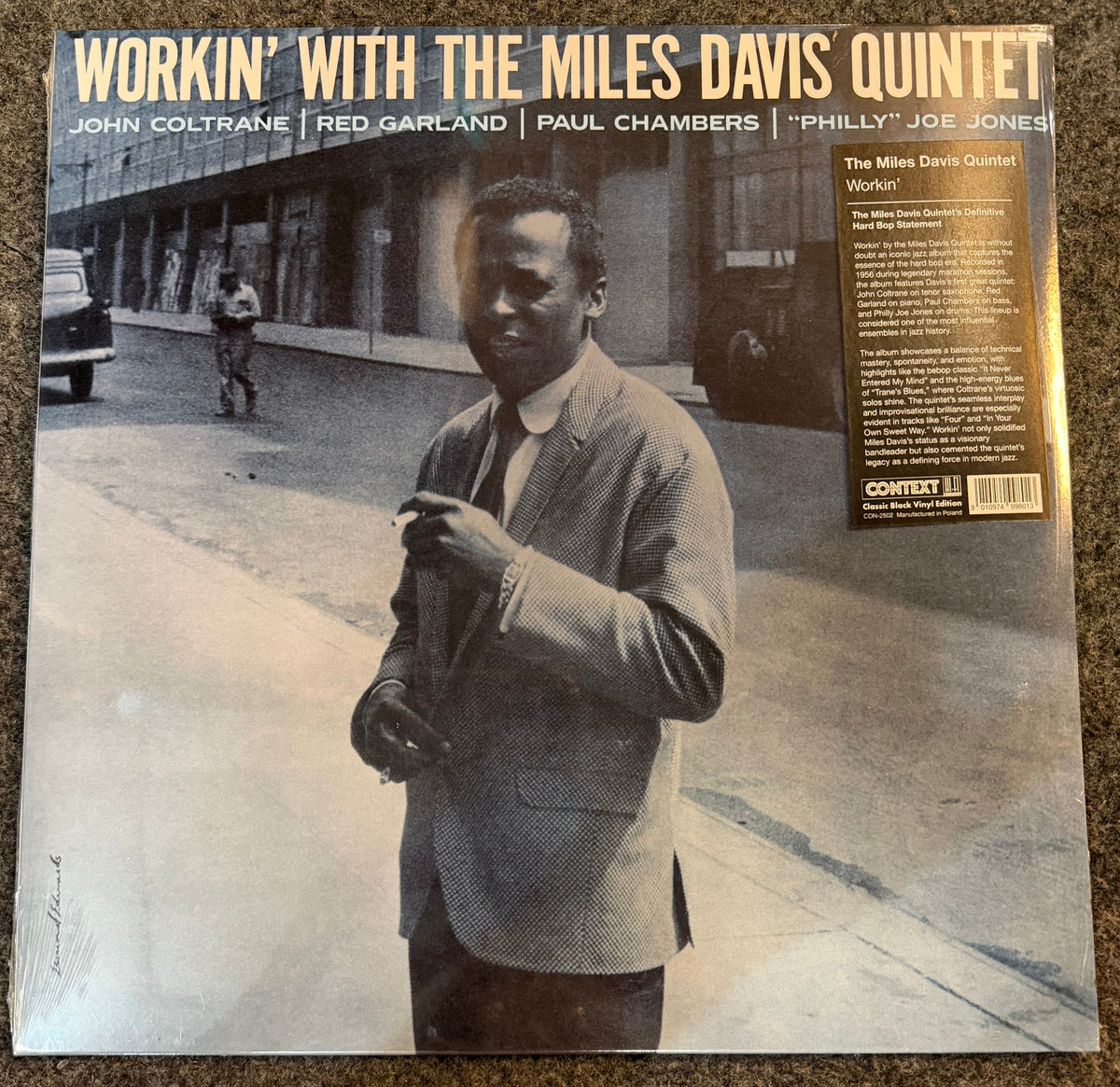 Davis, Miles - Workin' With The Miles Davis Quintet Vinyl LP Record