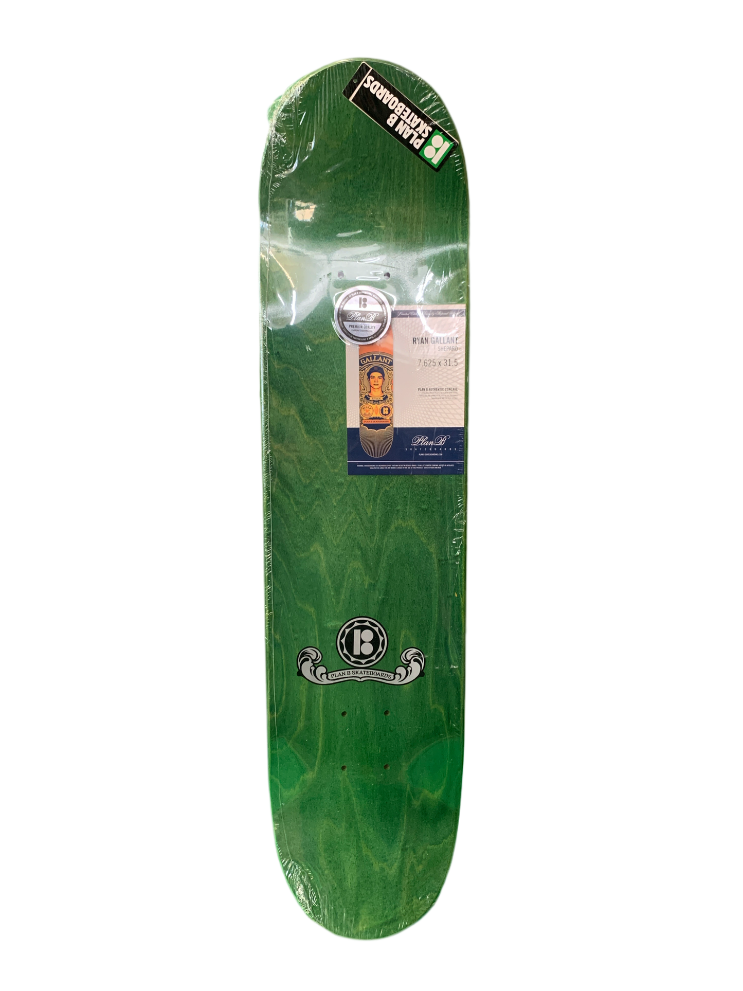 Plan B x Shepard Fairey Ryan Gallant Portrait 2005 7.6" Classic Skateboard Deck
