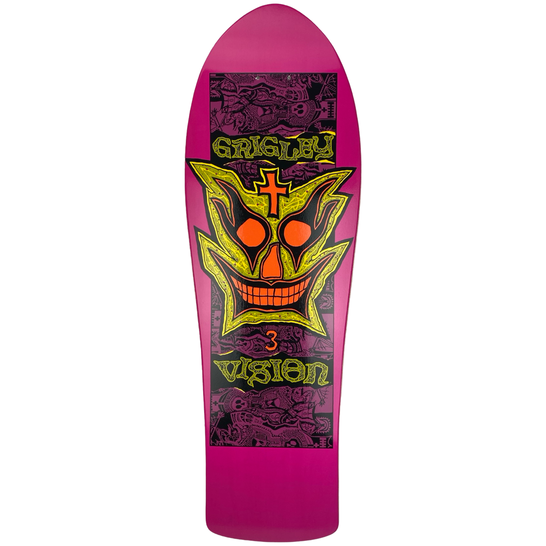 Vision Grigley III 9.75" LTD Love Skateboard Deck - Bow Shock Marketplace