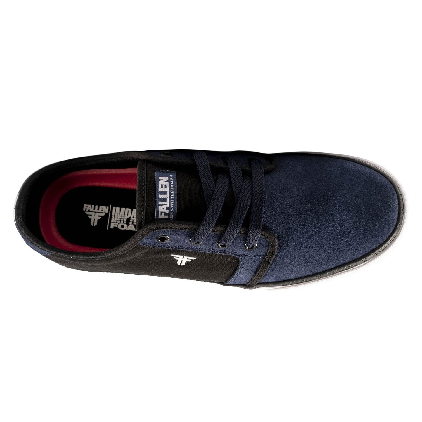 Fallen Forte Indigo Blue / Black Skateboard Shoes Size 7.5 - Bow Shock Marketplace