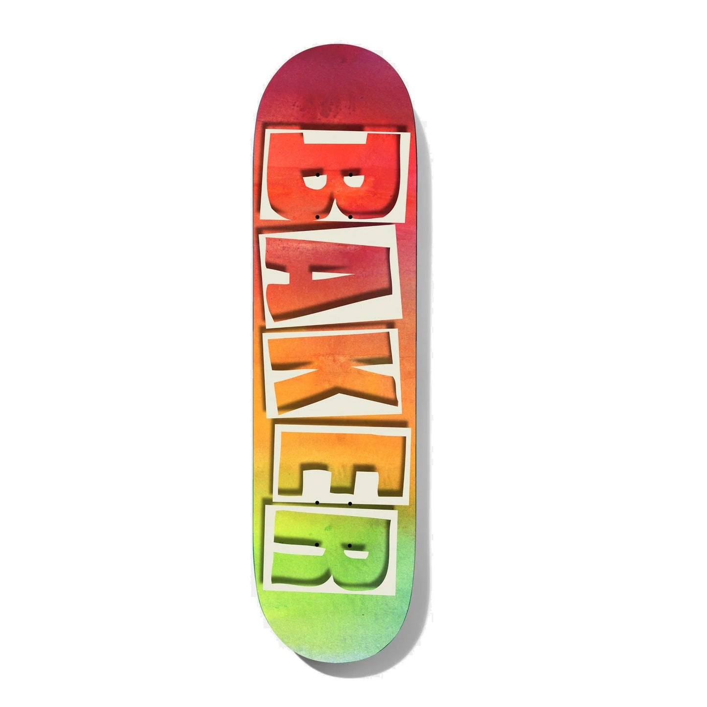 Baker Figgy Watercolor Skateboard Deck - 8.0" - Bow Shock Marketplace