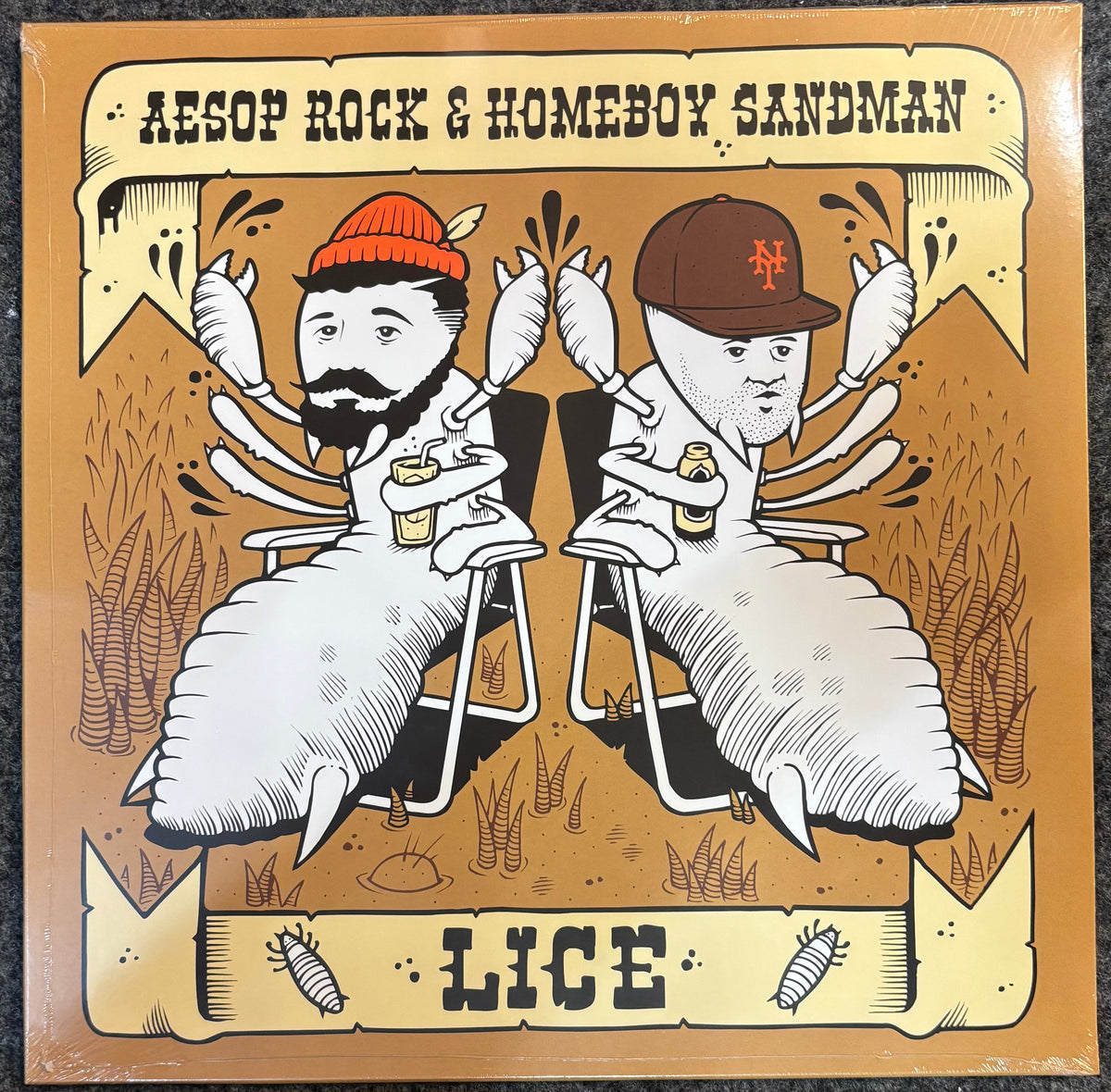 Aesop Rock & Homeboy Sandman - Lice 12" Vinyl EP Record