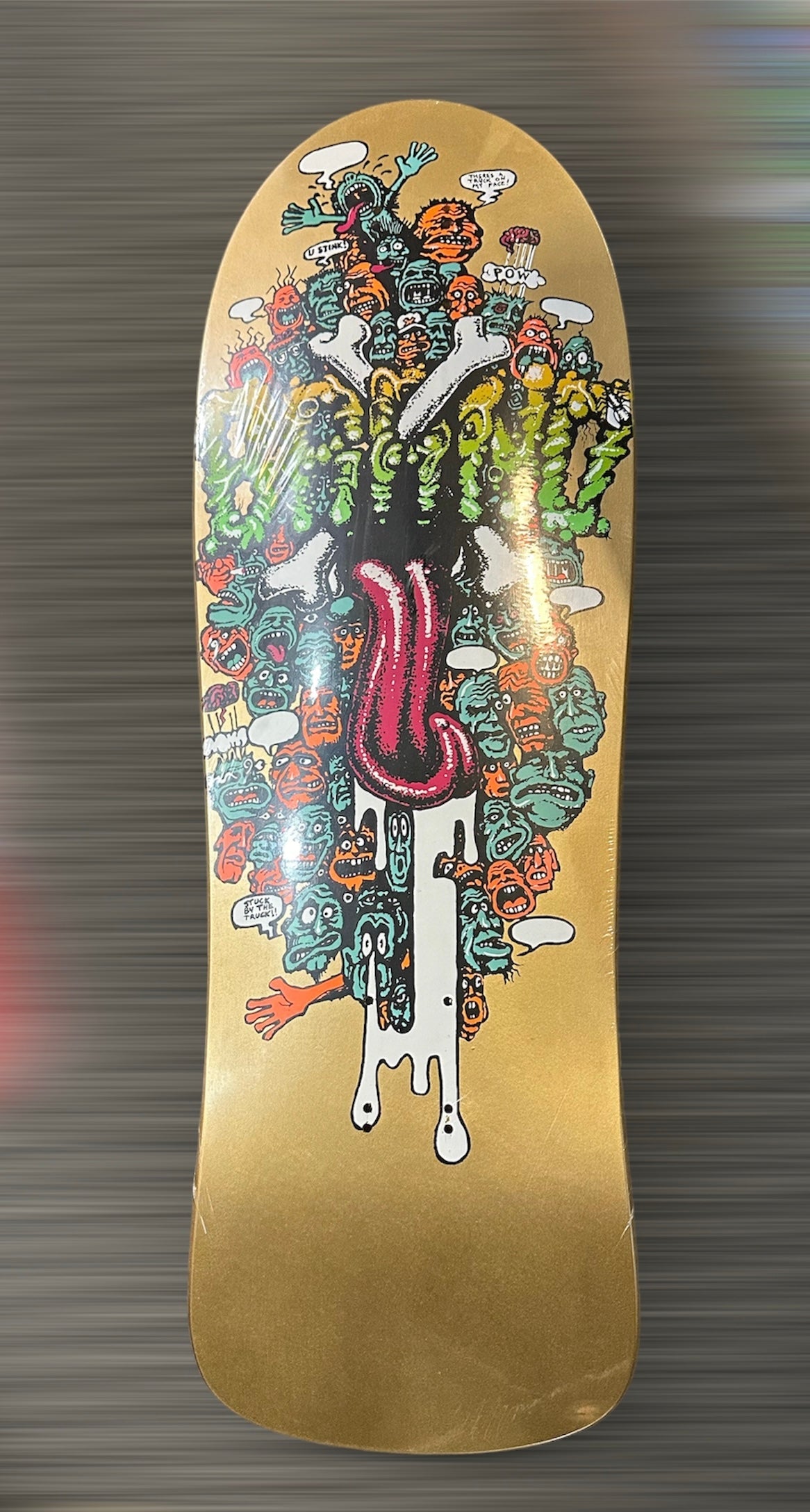 Brand X Riot Stick Skateboard Deck - Bow Shock Marketplace