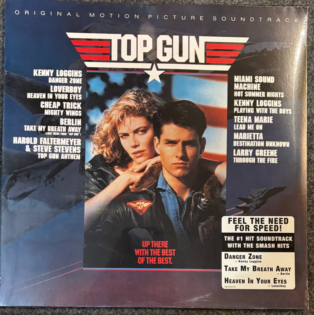 Top Gun - O.S.T. Vinyl LP Record