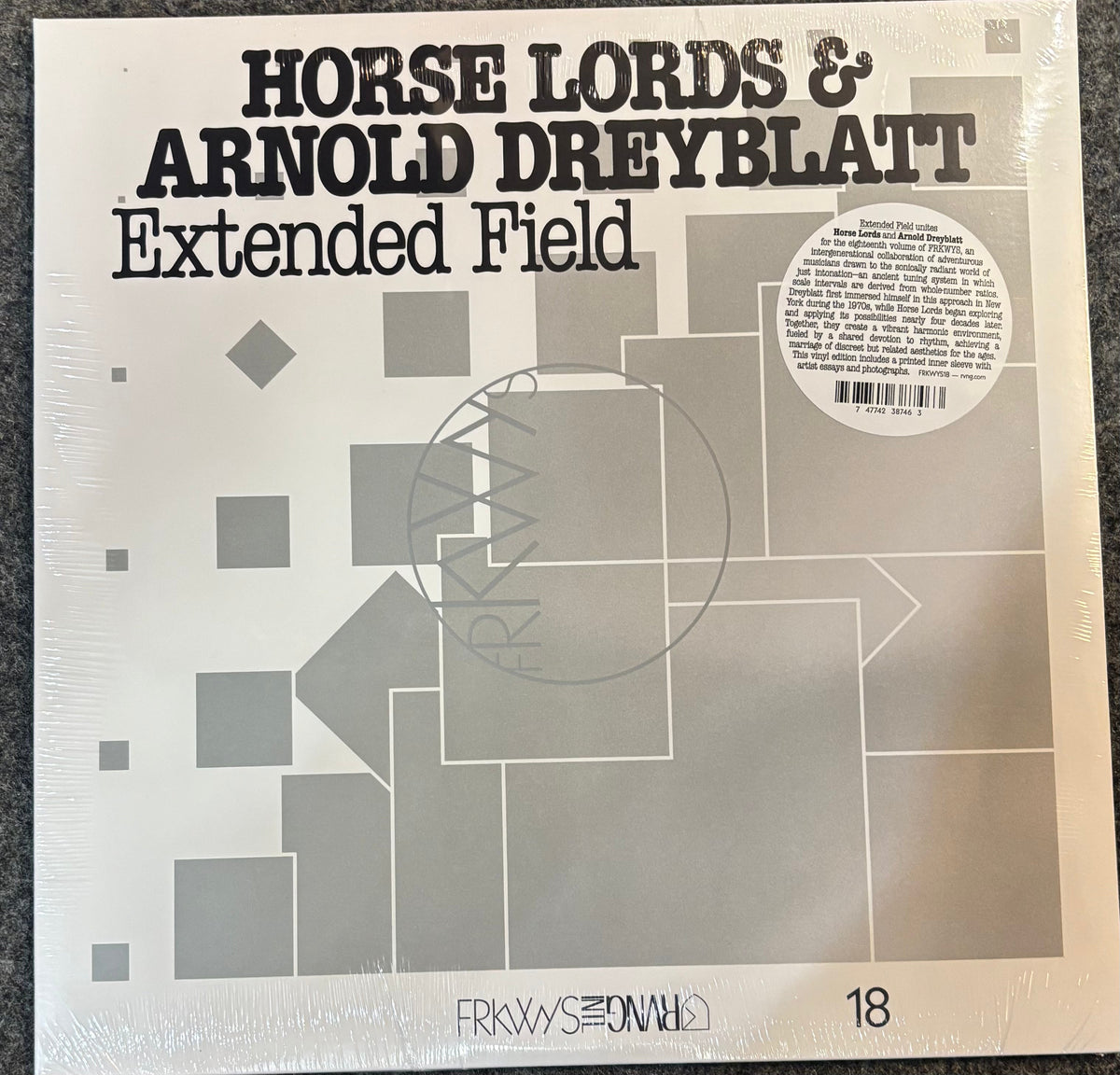 Horse Lords & Arnold Dreyblatt – FRKWYS Vol. 18: Extended Field Vinyl LP Record