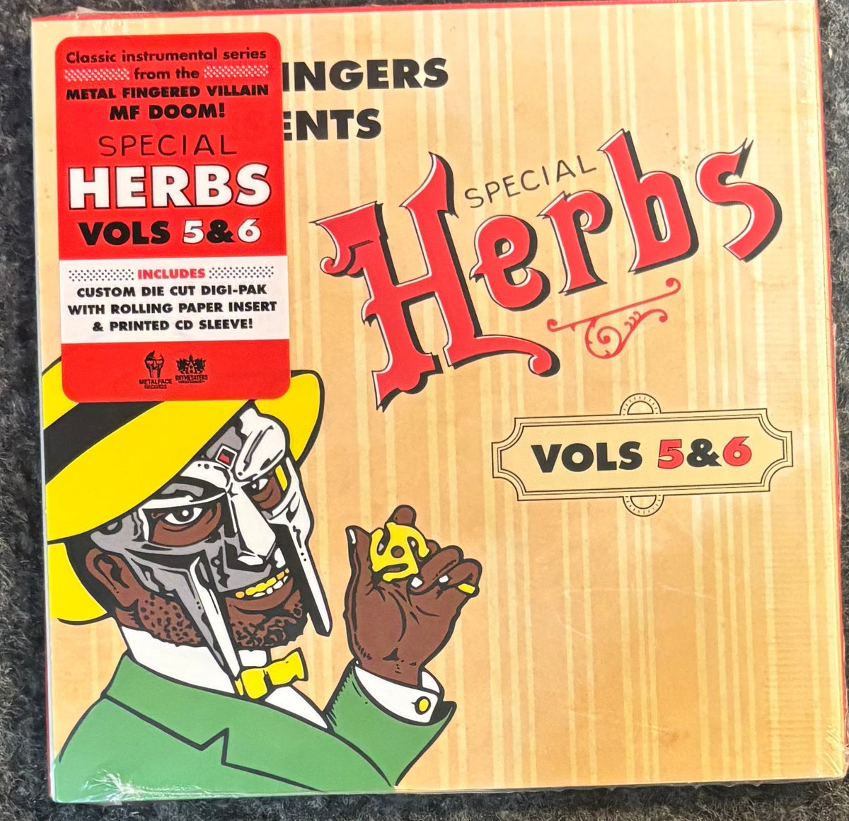 Metal Fingers (MF DOOM) - Special Herbs Vol. 5 & 6 CD