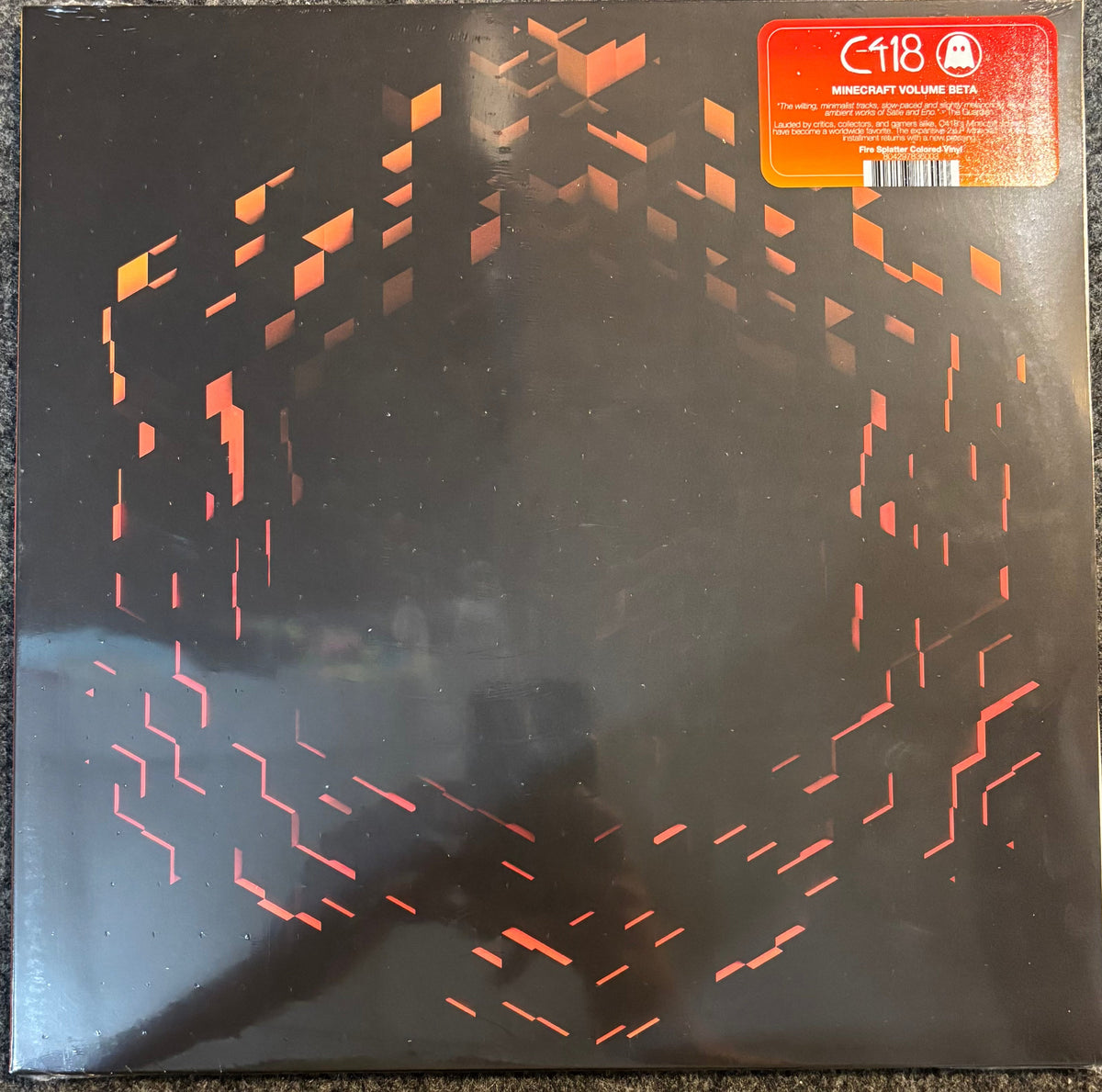 C418 - Minecraft Volume Beta (Fire Splatter) 2x Vinyl LP Record