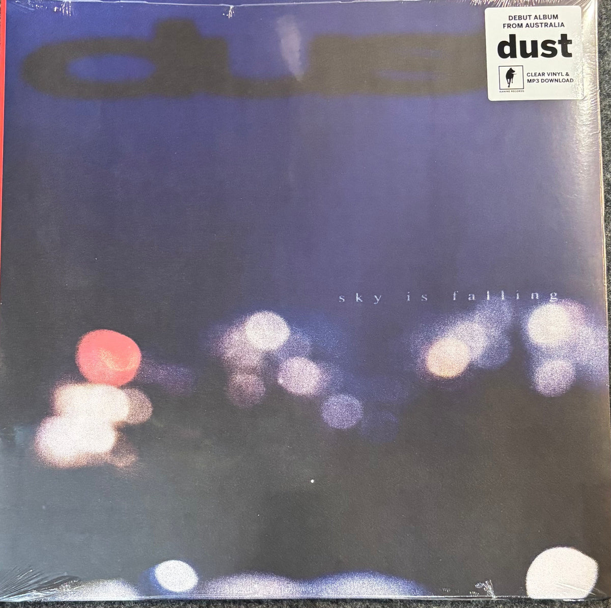 dust – Sky is Falling (Clear) Vinyl LP Record