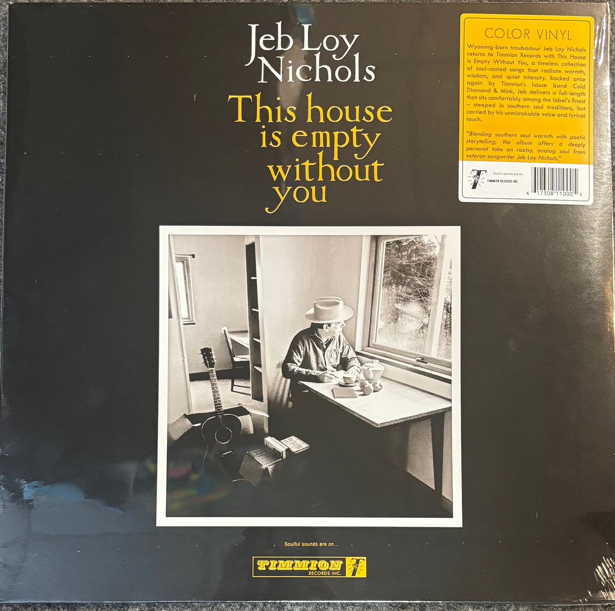 Jeb Loy Nichols - This House Is Empty Without You (Color) Vinyl LP Record