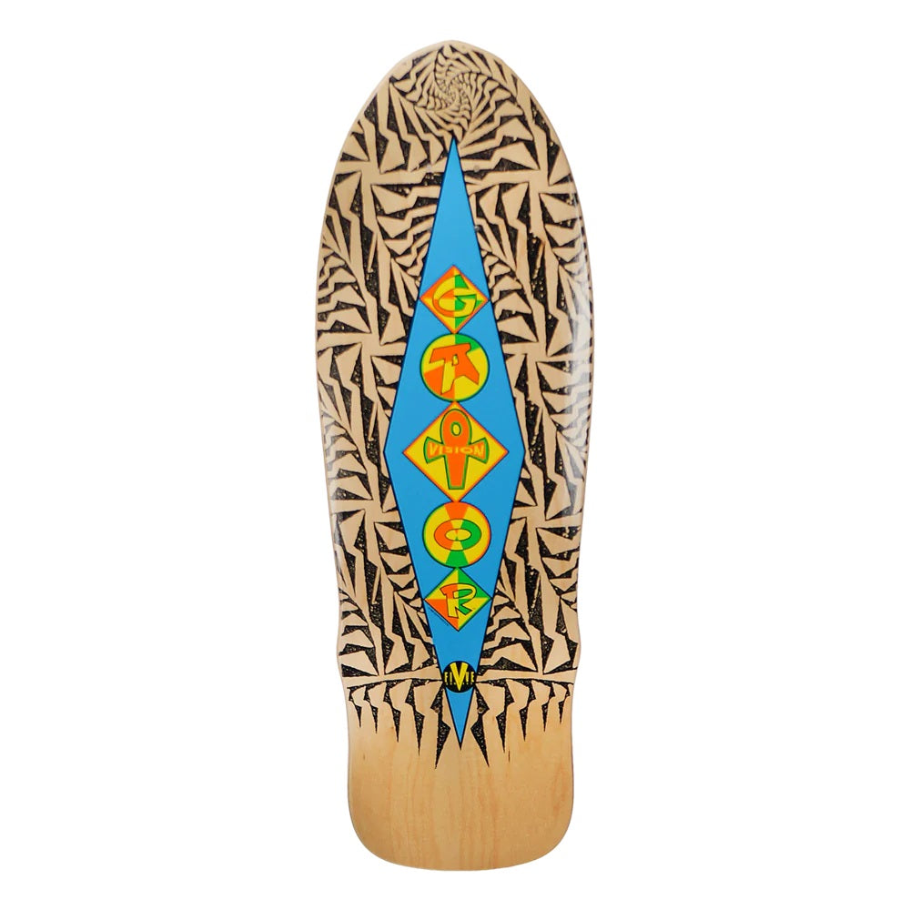 Vision Gator Ramp Skateboard Deck - 10″ Natural - Bow Shock Marketplace