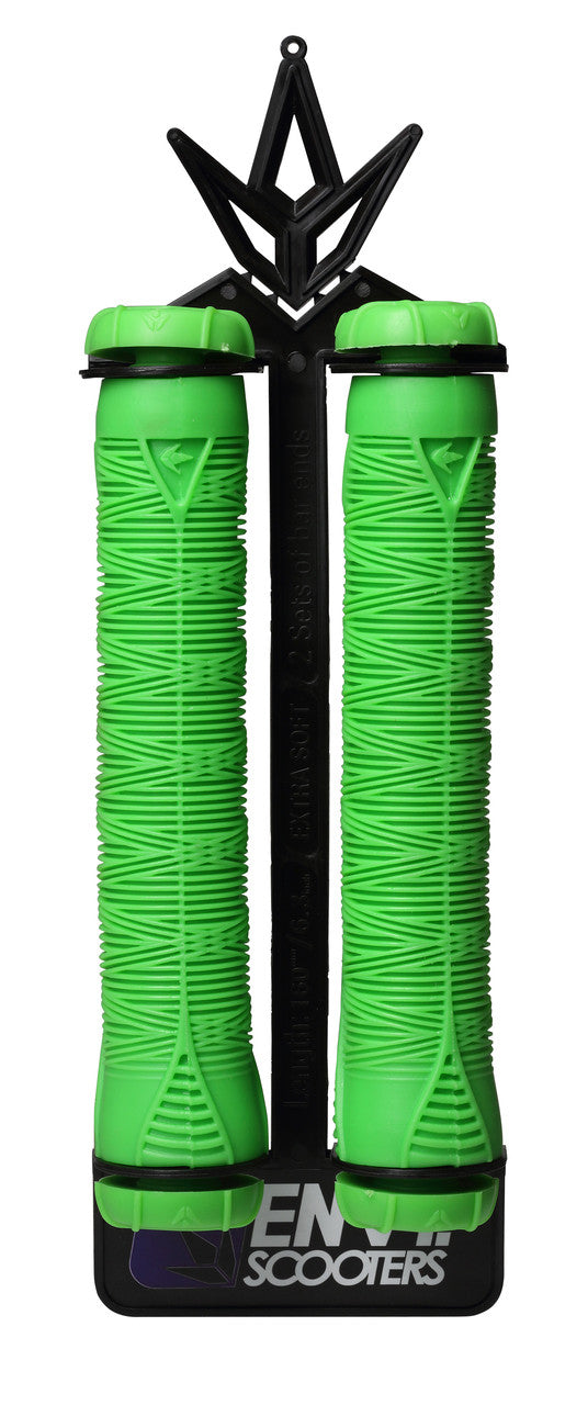Envy Hand Grips V2 - Green (Pair) - Bow Shock Marketplace