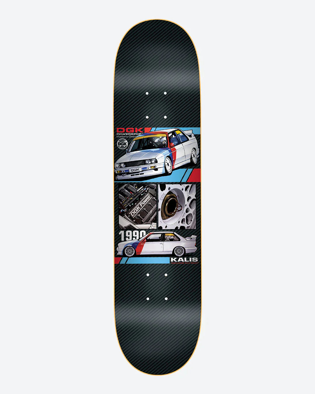 DGK Group 5 Kalis Skateboard Deck - 8.06″ - Bow Shock Marketplace