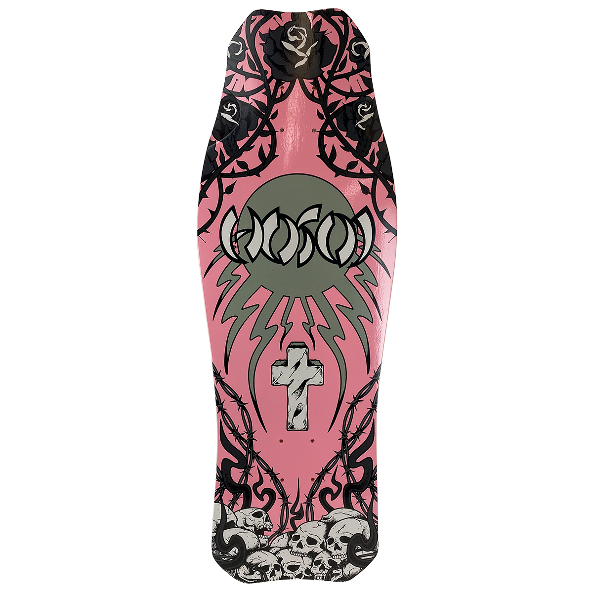 Hosoi Skulls & Roses OG Hammerhead 10.5" Skateboard Deck