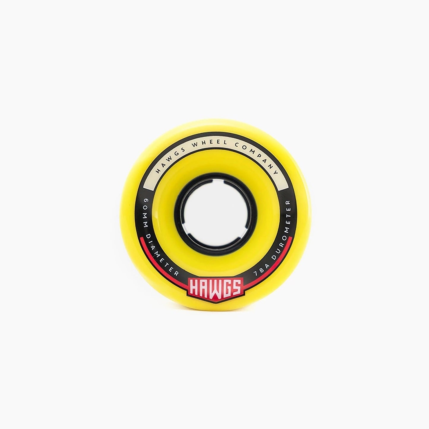 Hawgs Chubby Wheels 60mm 78a - Yellow (Set of 4) - Bow Shock Marketplace
