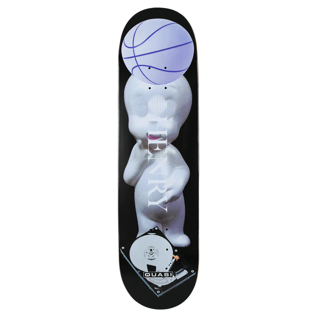 Quasi Henry 'Mempool' Skateboard Deck - 8.25"
