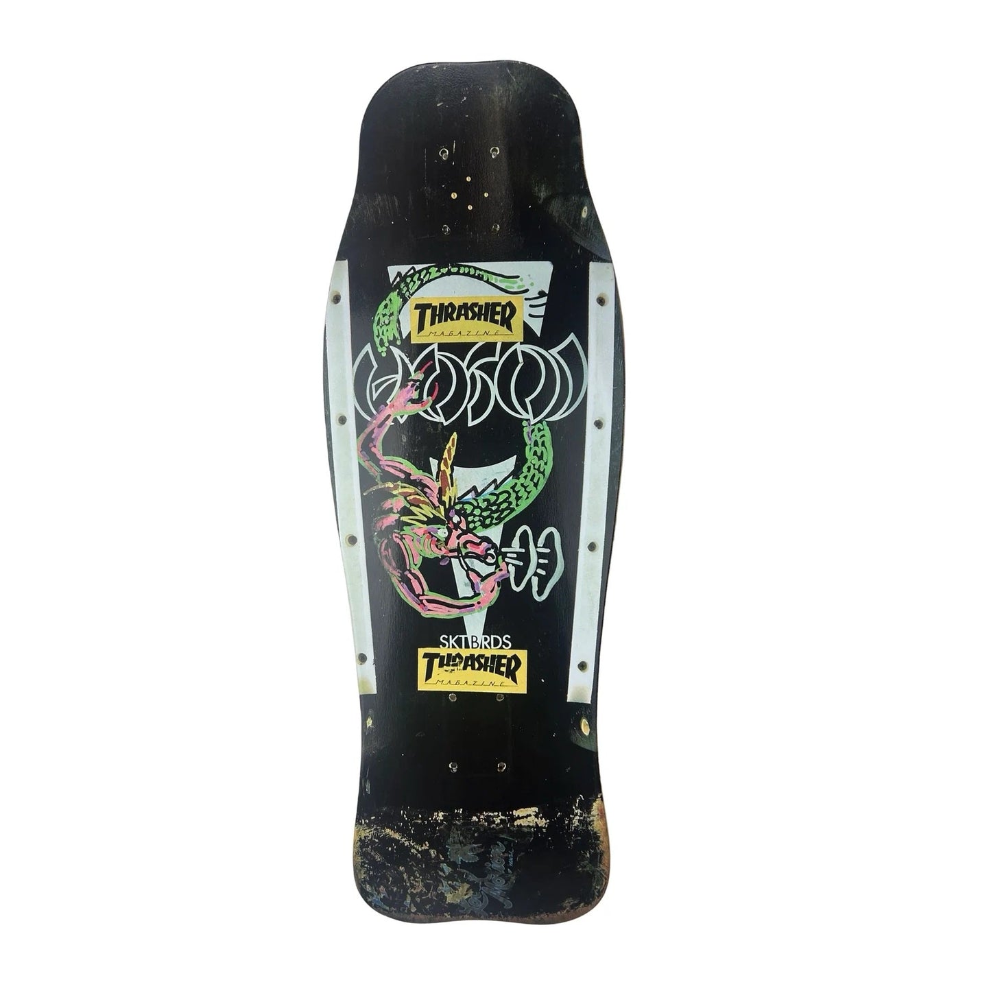 Hosoi Dragon Skateboard Deck - 10.5″ - Bow Shock Marketplace