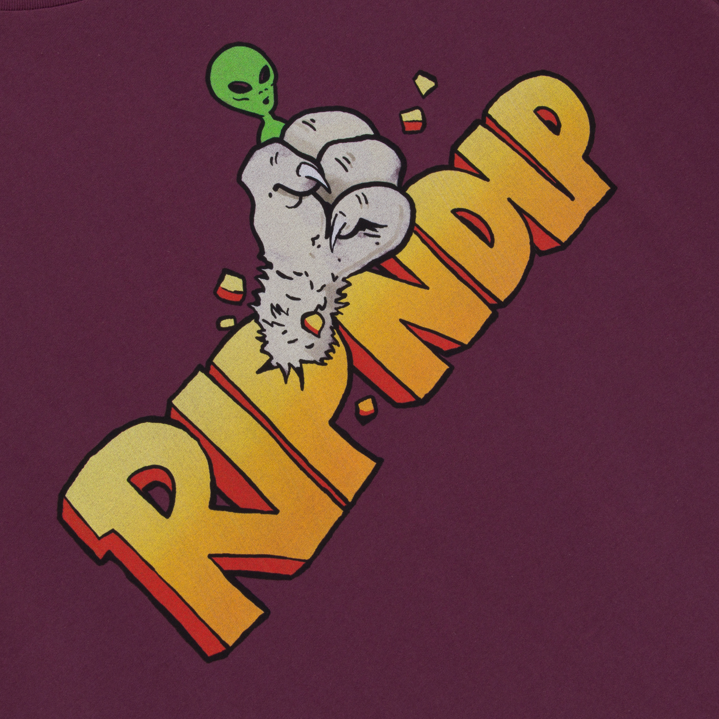 Stronger Tee (Dark Plum)