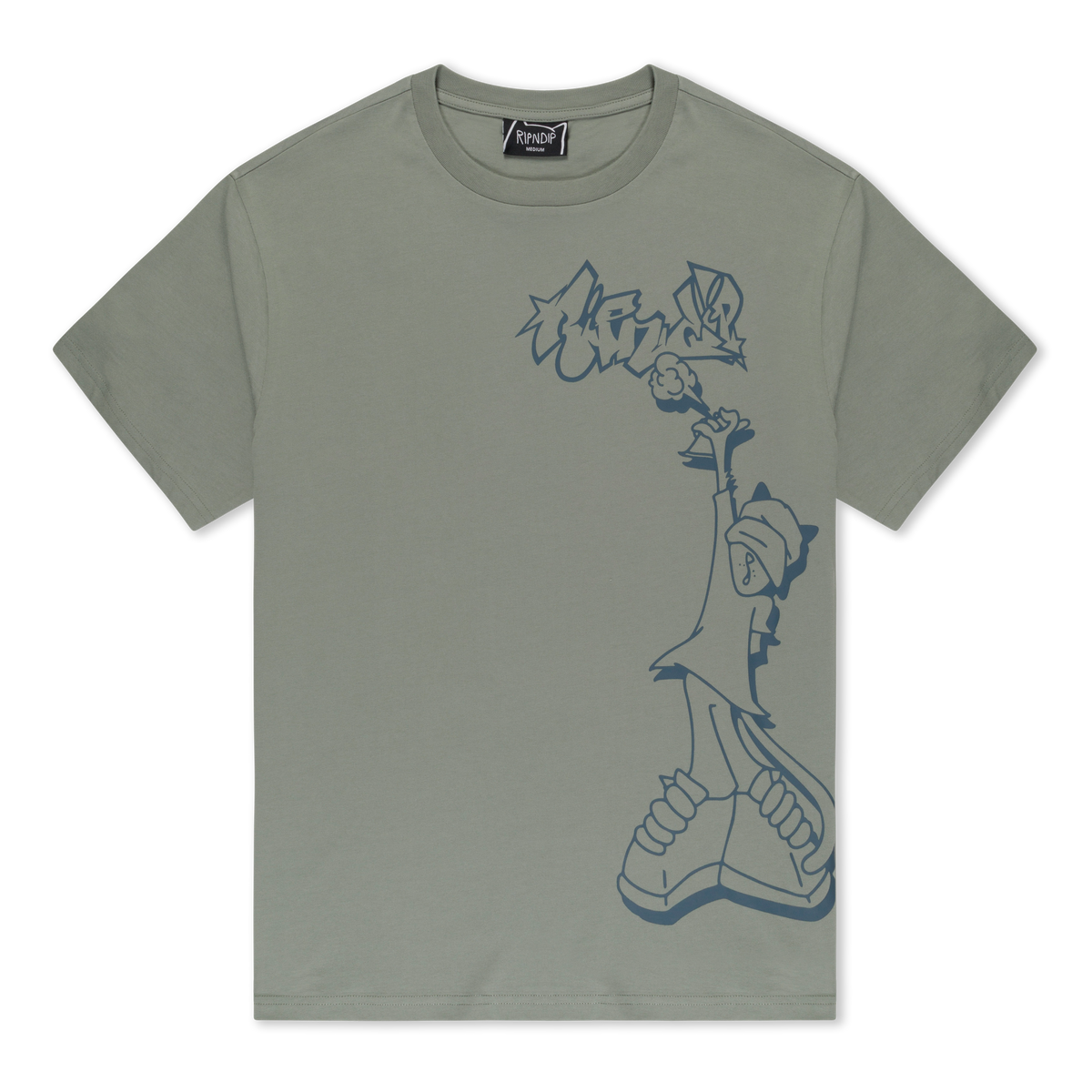 Hard In Da Paint Tee (Dusty Sage)