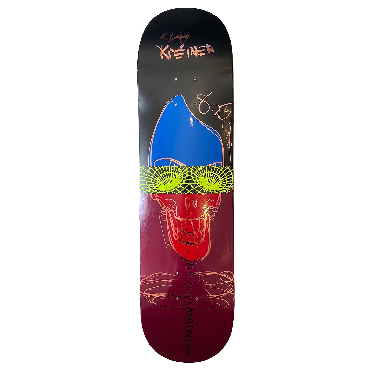 MADNESS Clay Kreiner スケートボードデッキ Madness Clay Kreiner Intergalactic Bronze Impact Pro…