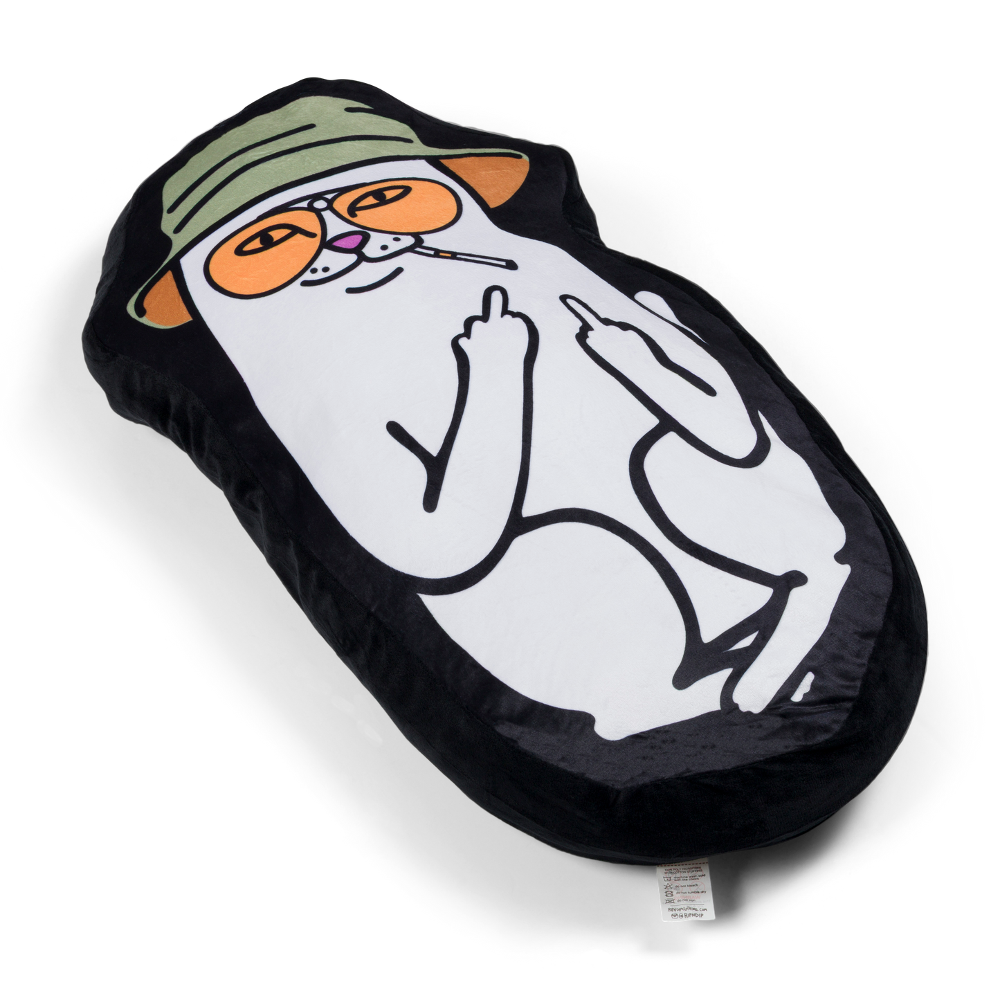 Nermal S Thompson Pillow (Black)