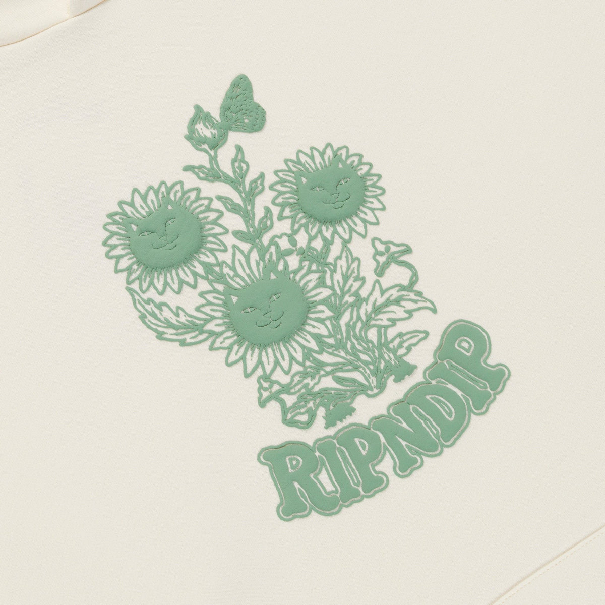 Where The Flowers Bloom Hoodie (Bone)