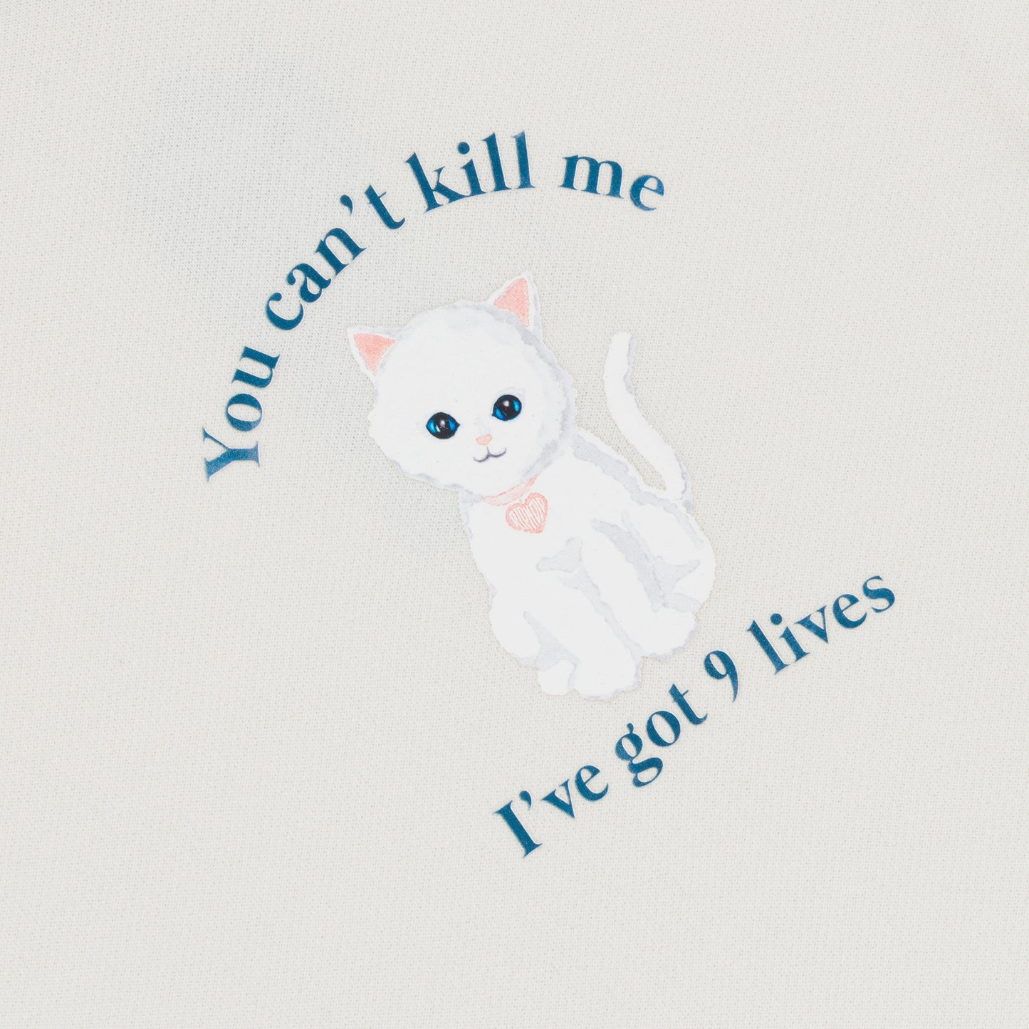 9 Lives Hoodie (Bone)