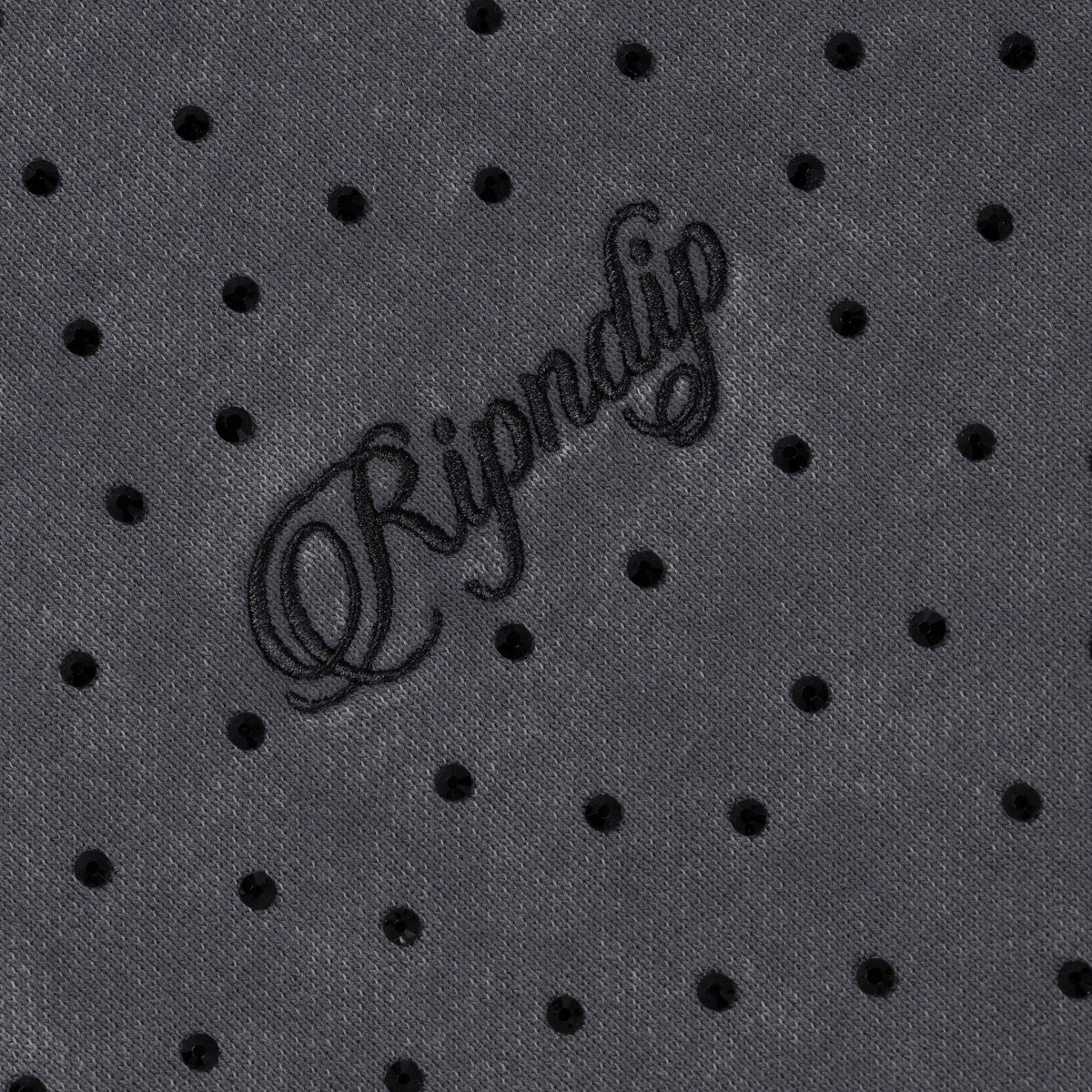 RIPNGEMS Zip Up Hoodie (Charcoal Wash)