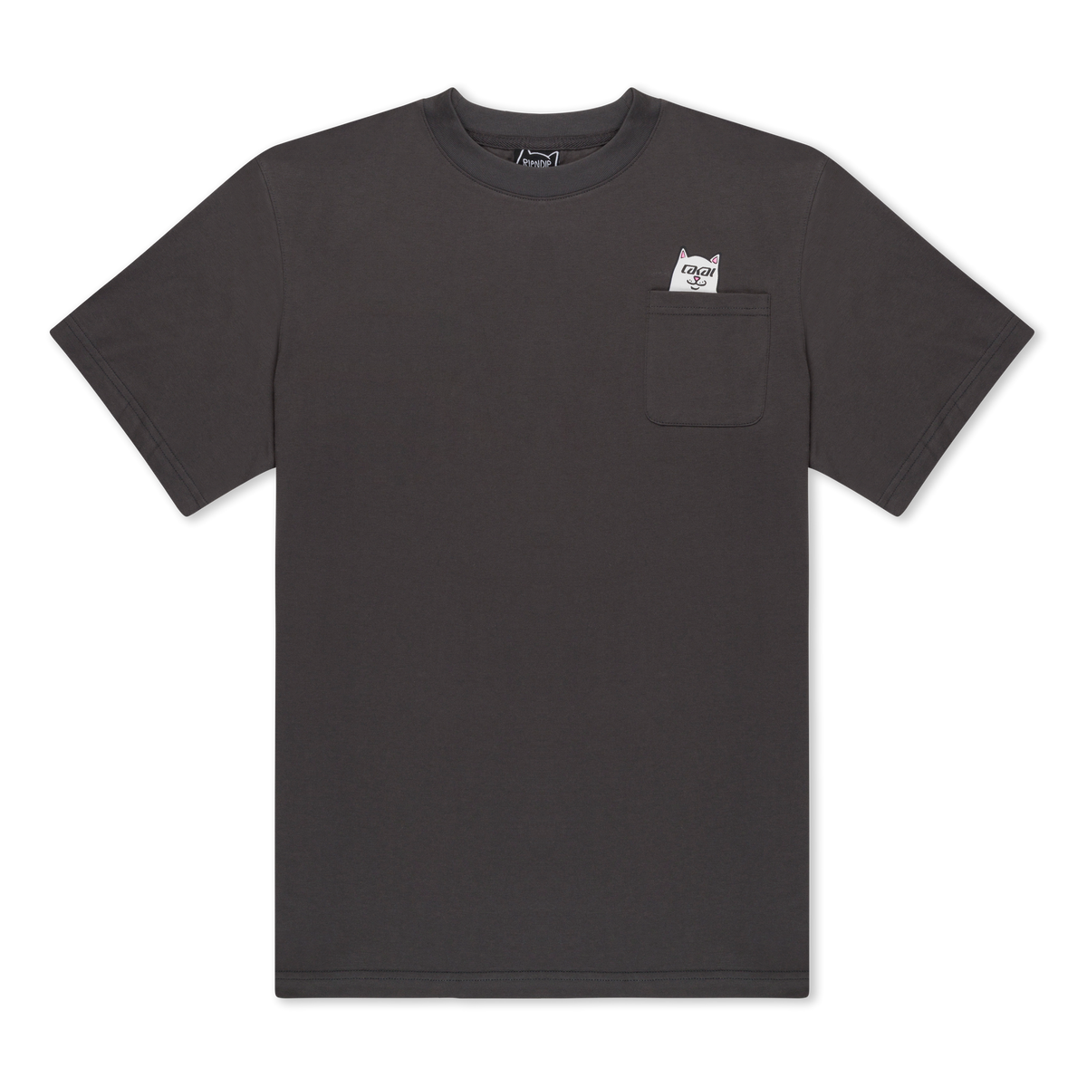 Lakai + Ripndip Lord Nermal Pocket Tee (Dark Gray)