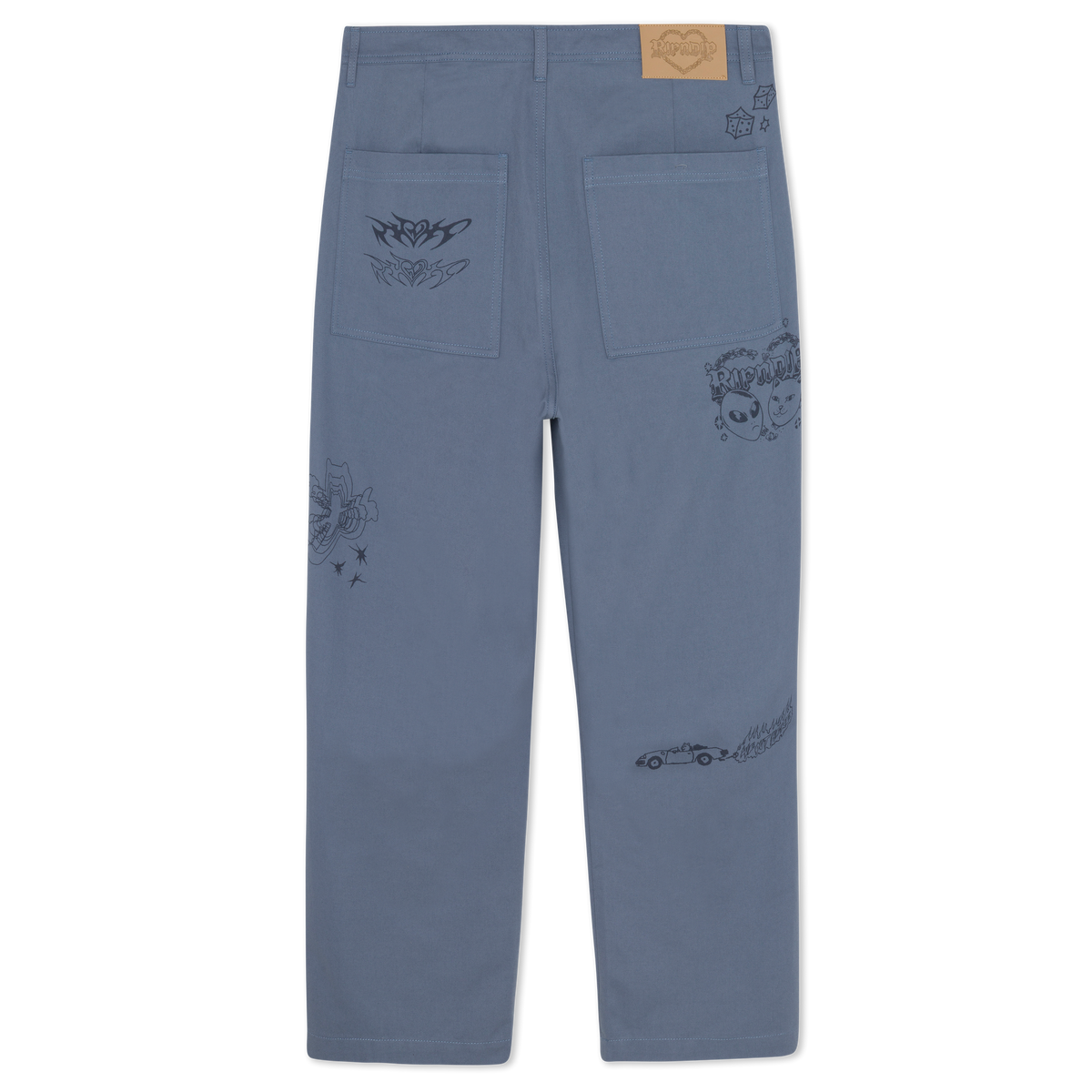 Westside Wide Fit Pants (Slate)