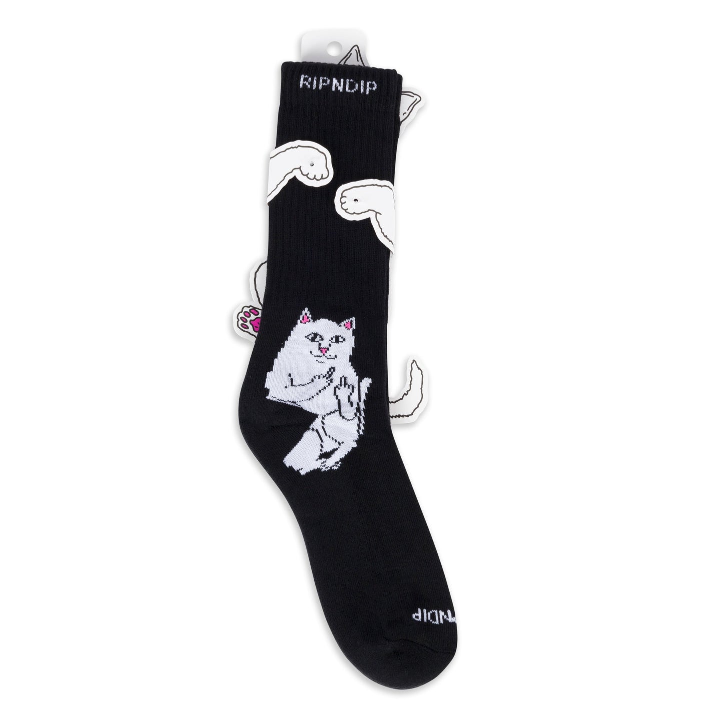 Lord Nermal Socks (Black)