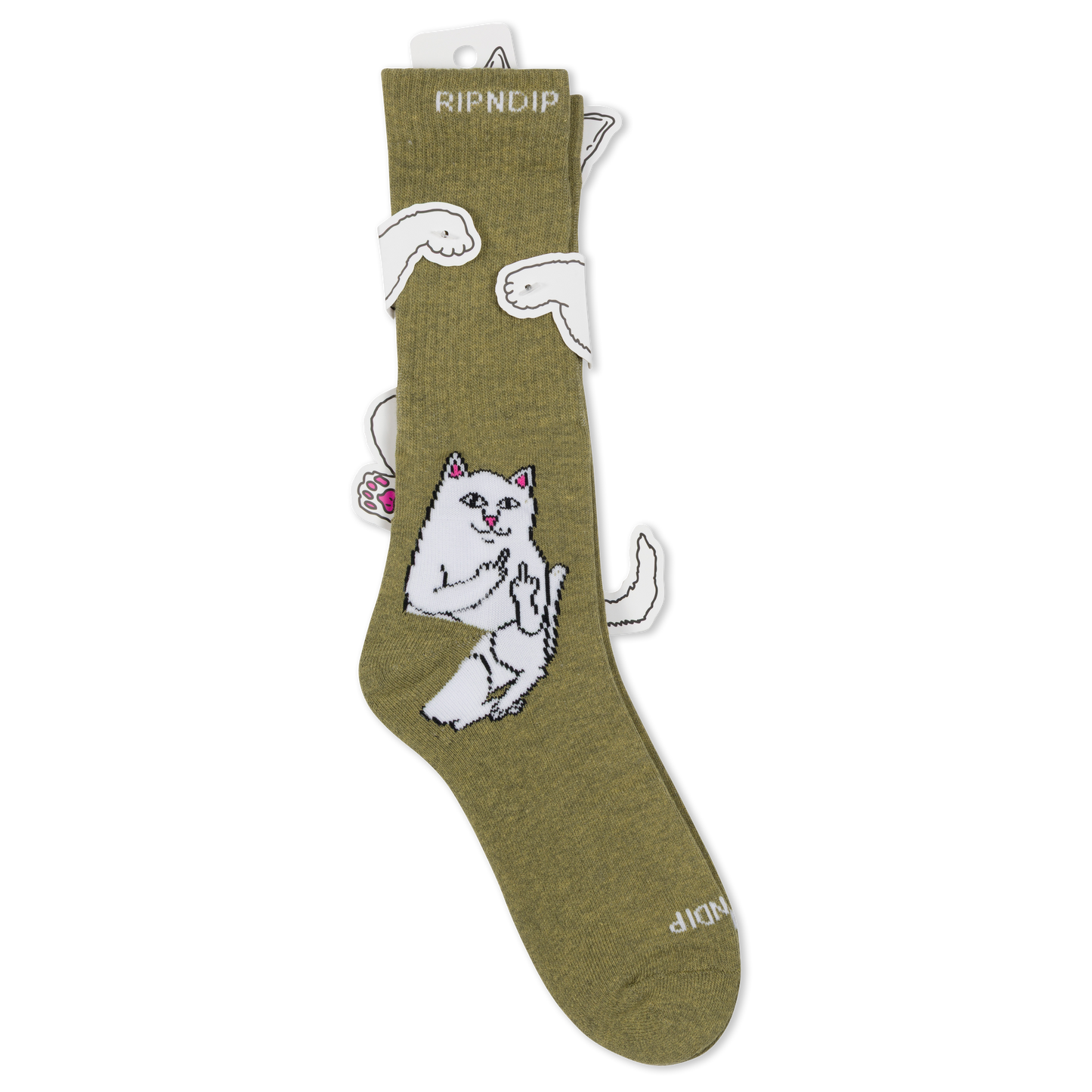 Lord Nermal Socks (Olive)