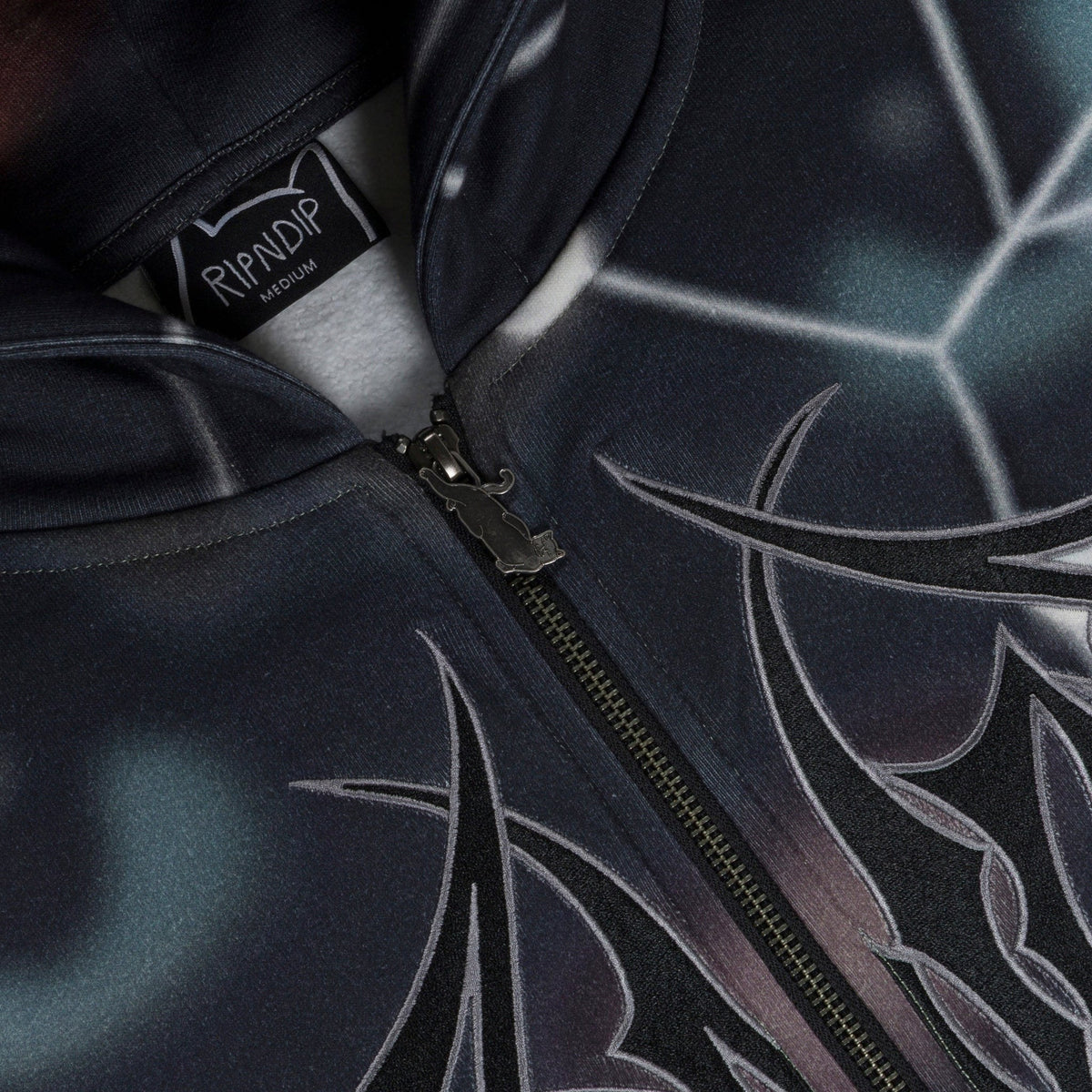 Redemption Zip Up Hoodie (Black Multi)