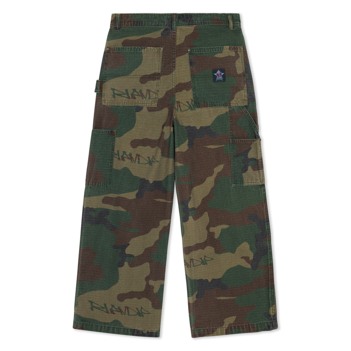 Claws Camo Extra Wide Fit Carpenter Pants (Multi)