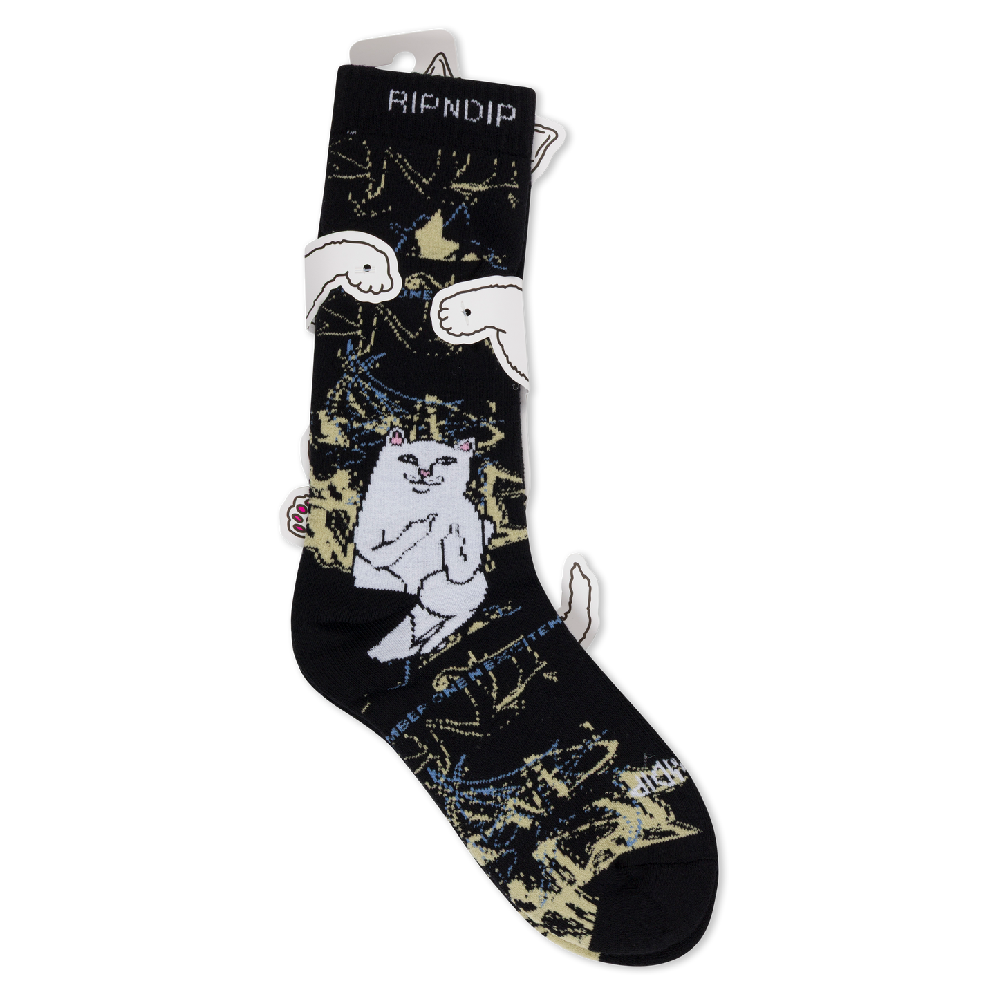 Lord Nermal Madness Socks (Black)