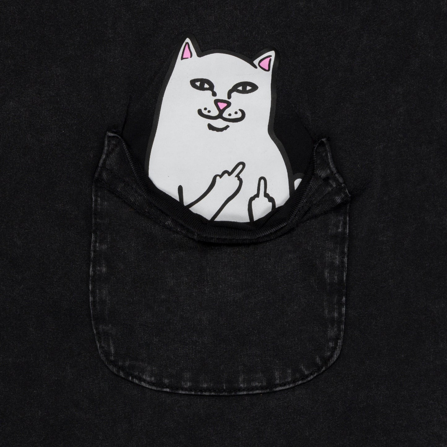Lord Nermal Pocket Tee (Black Vintage Wash)