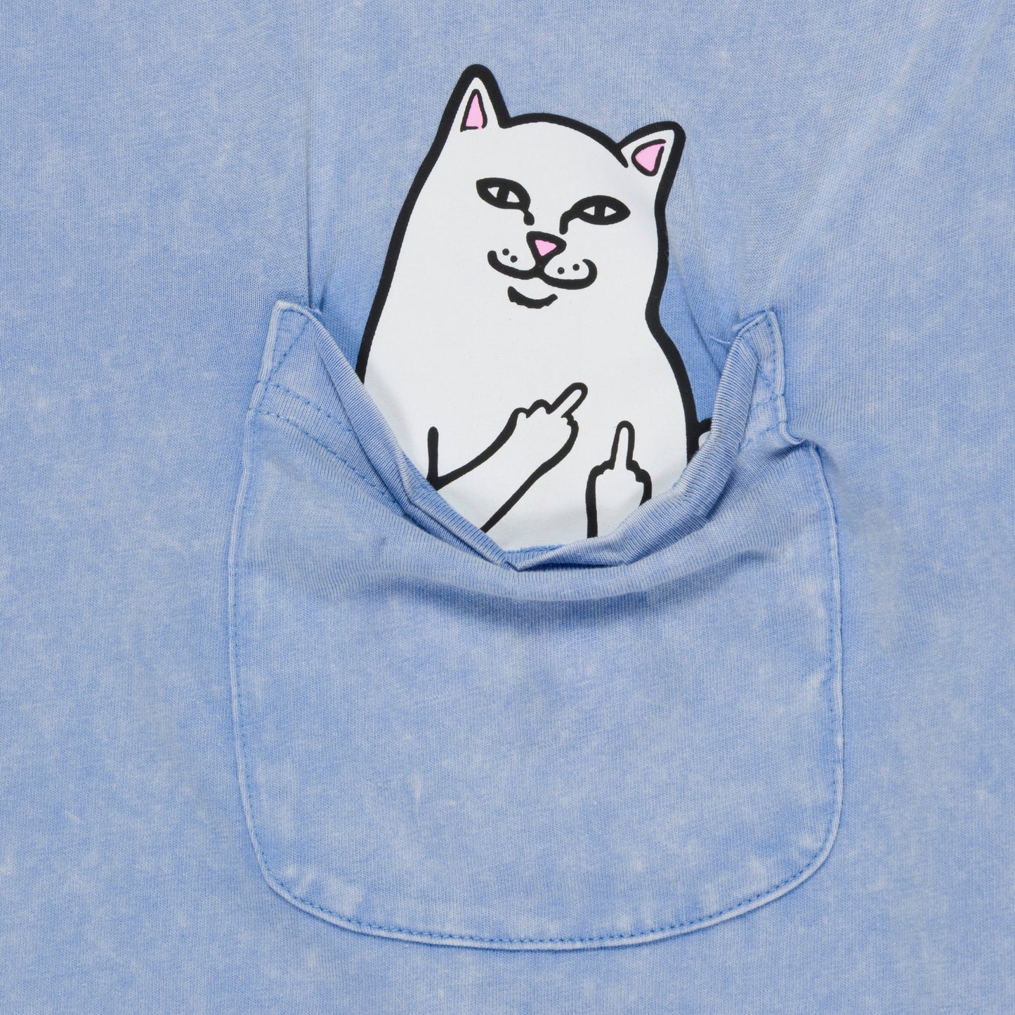 Lord Nermal Pocket Tee (Power Blue Vintage Wash)