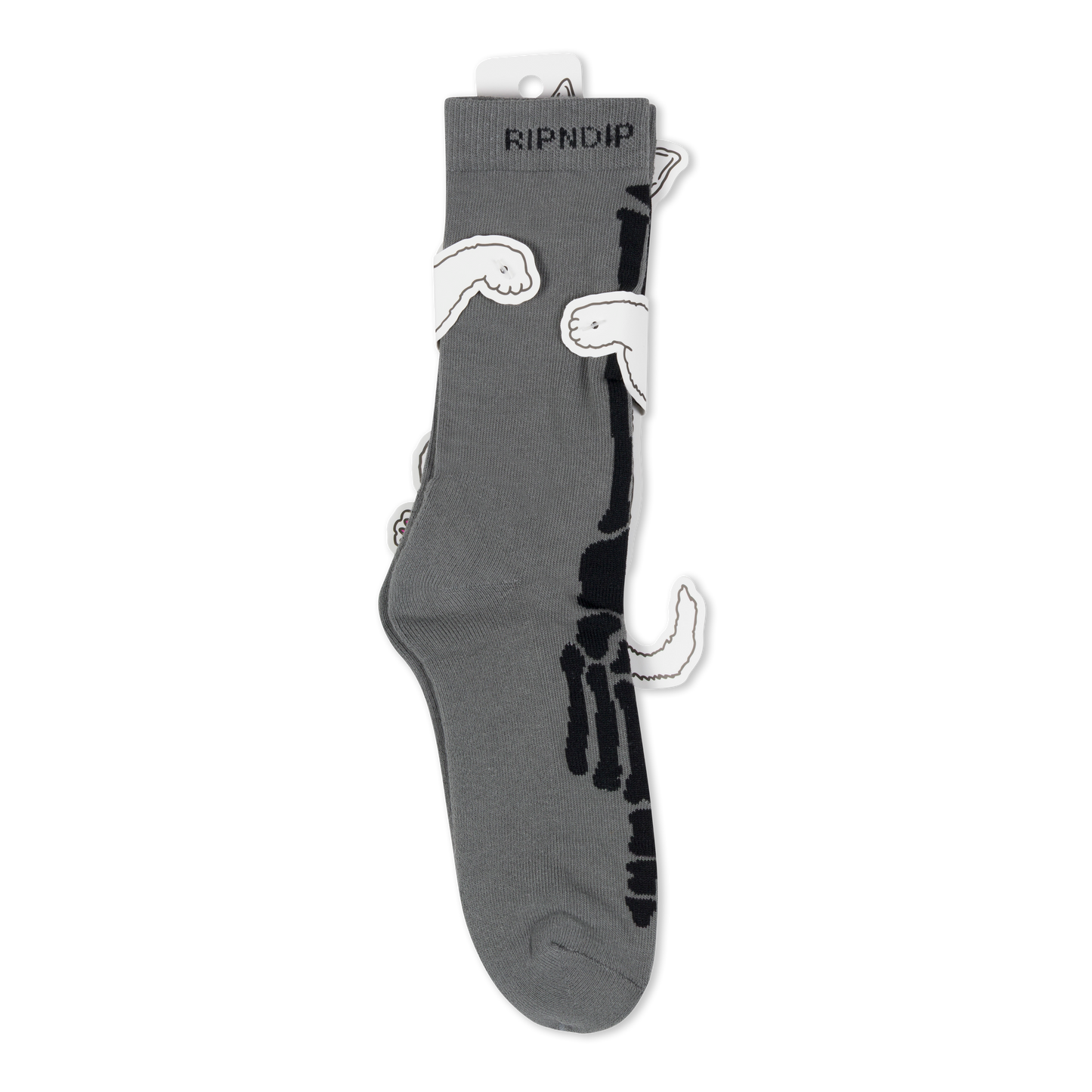 Skelly Nerm Socks (Charcoal)
